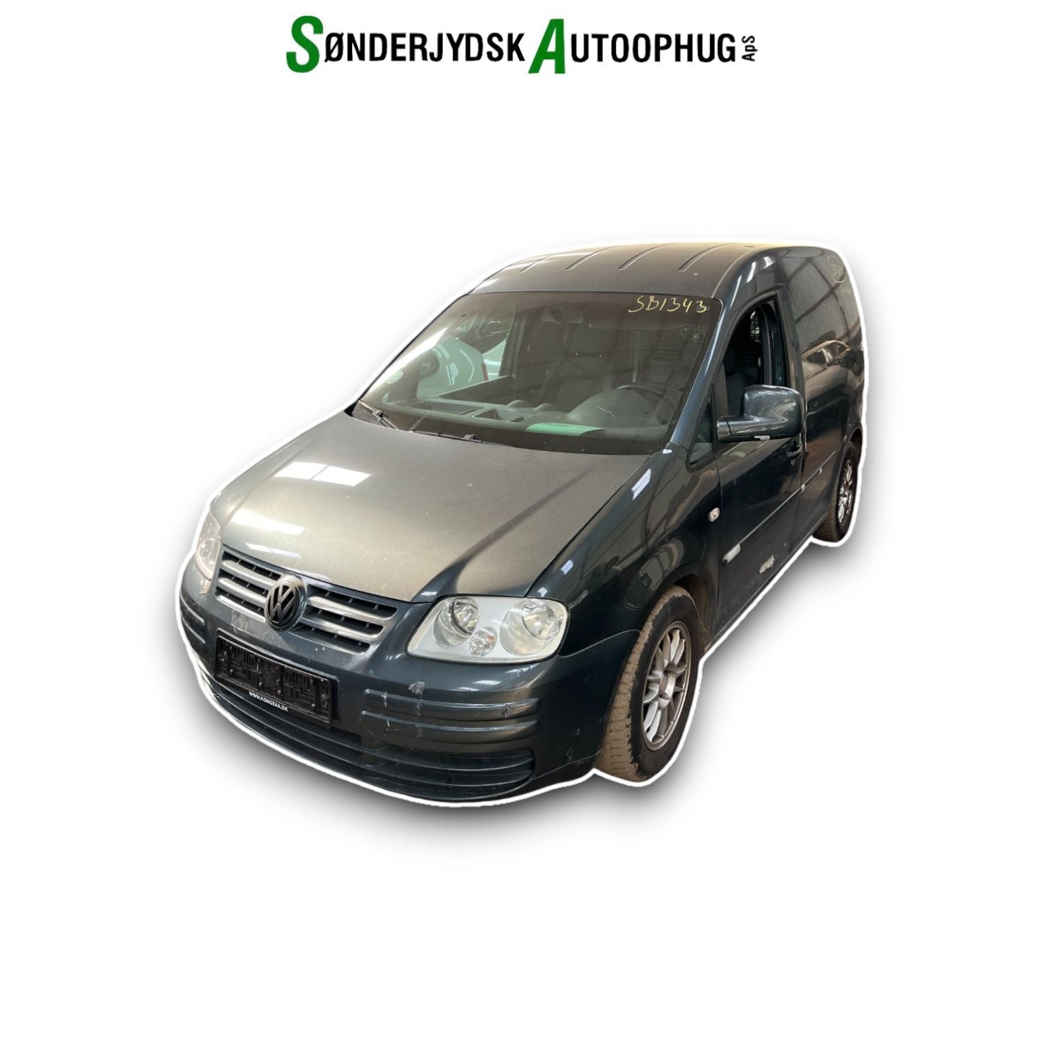 VW Caddy 2K Pluk-Selv-Bil Med OEM Nr. Ophugger Fra VW Ophugger