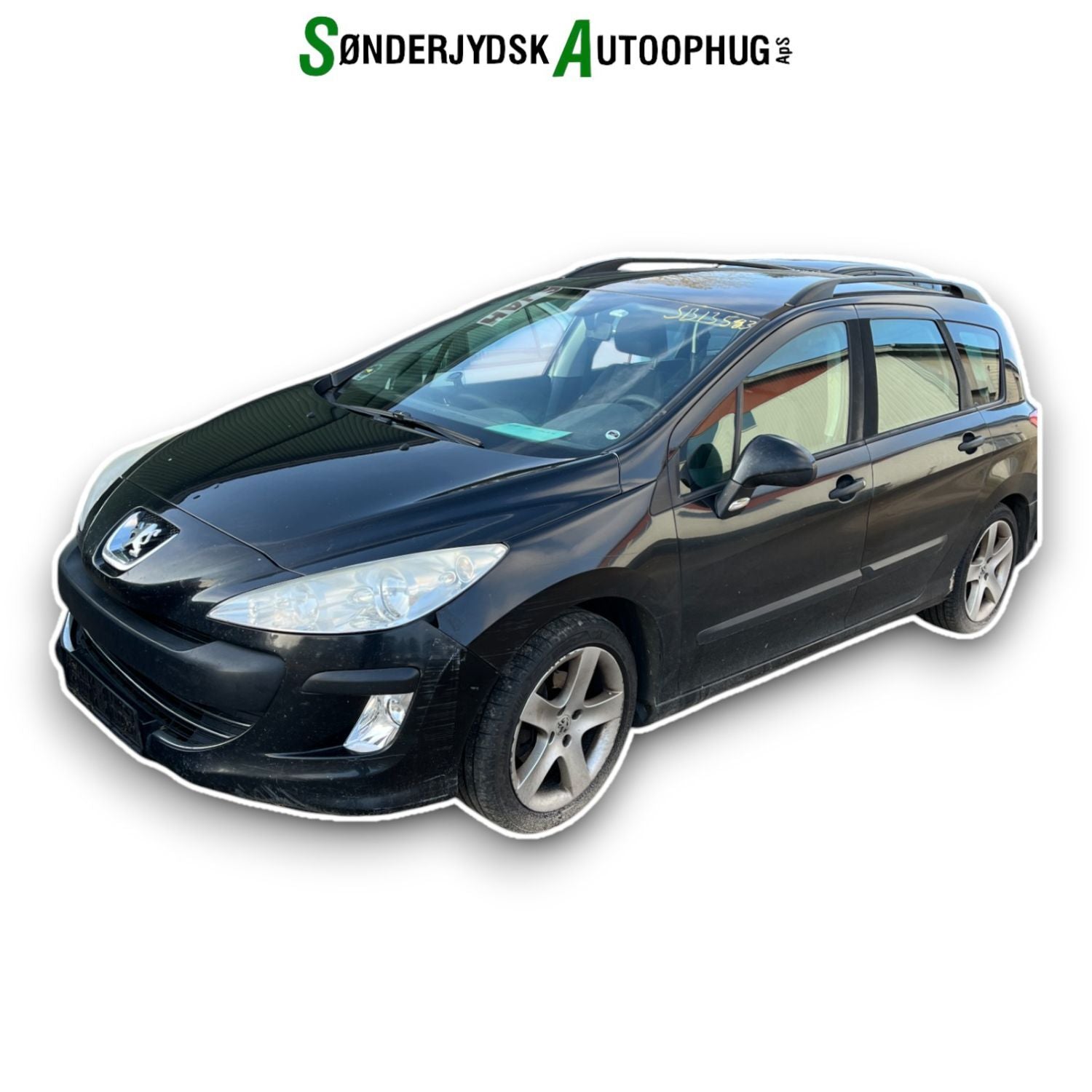 Peugeot 308 Pluk-Selv-Bil Med OEM Nr. Ophugger Fra Peugeot Ophugger