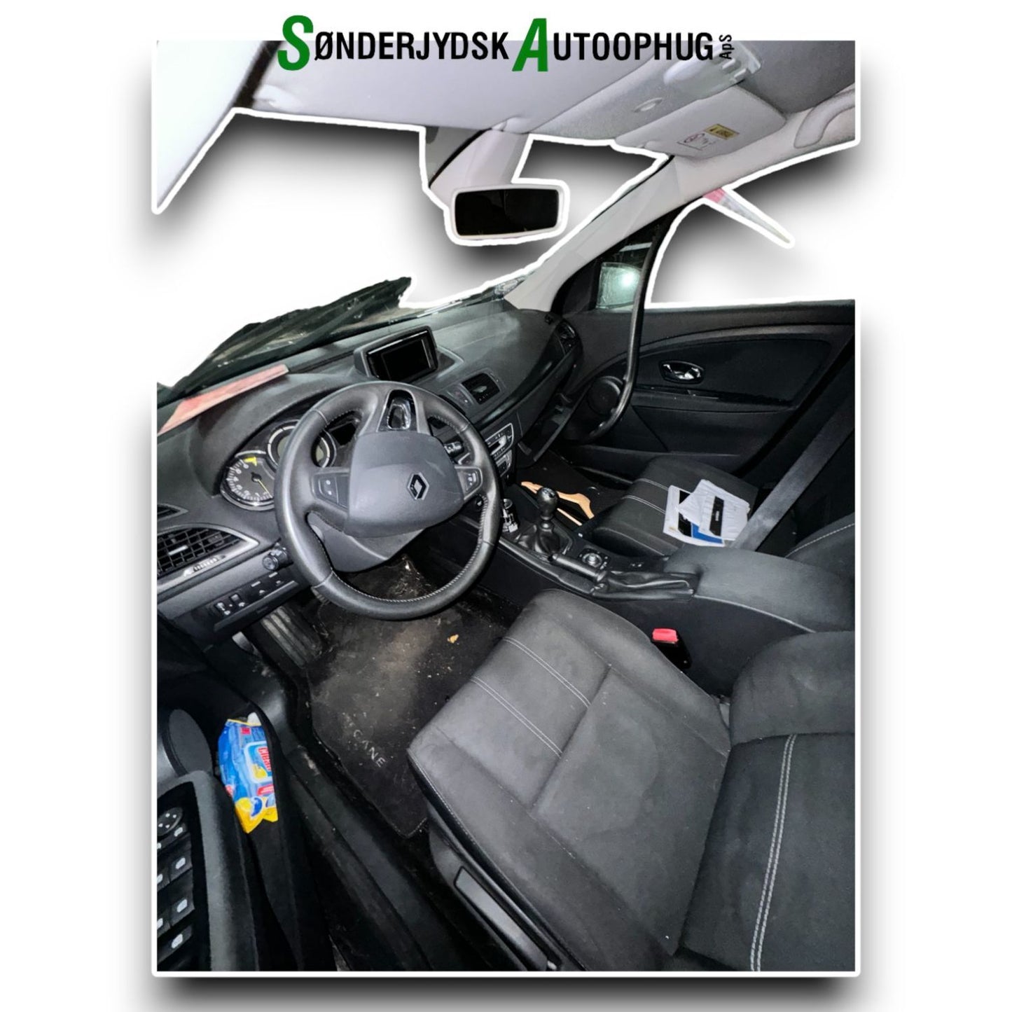 Renault Megane 3 Pluk-Selv-Bil Med OEM Nr. Ophugger Fra Renault Ophugger