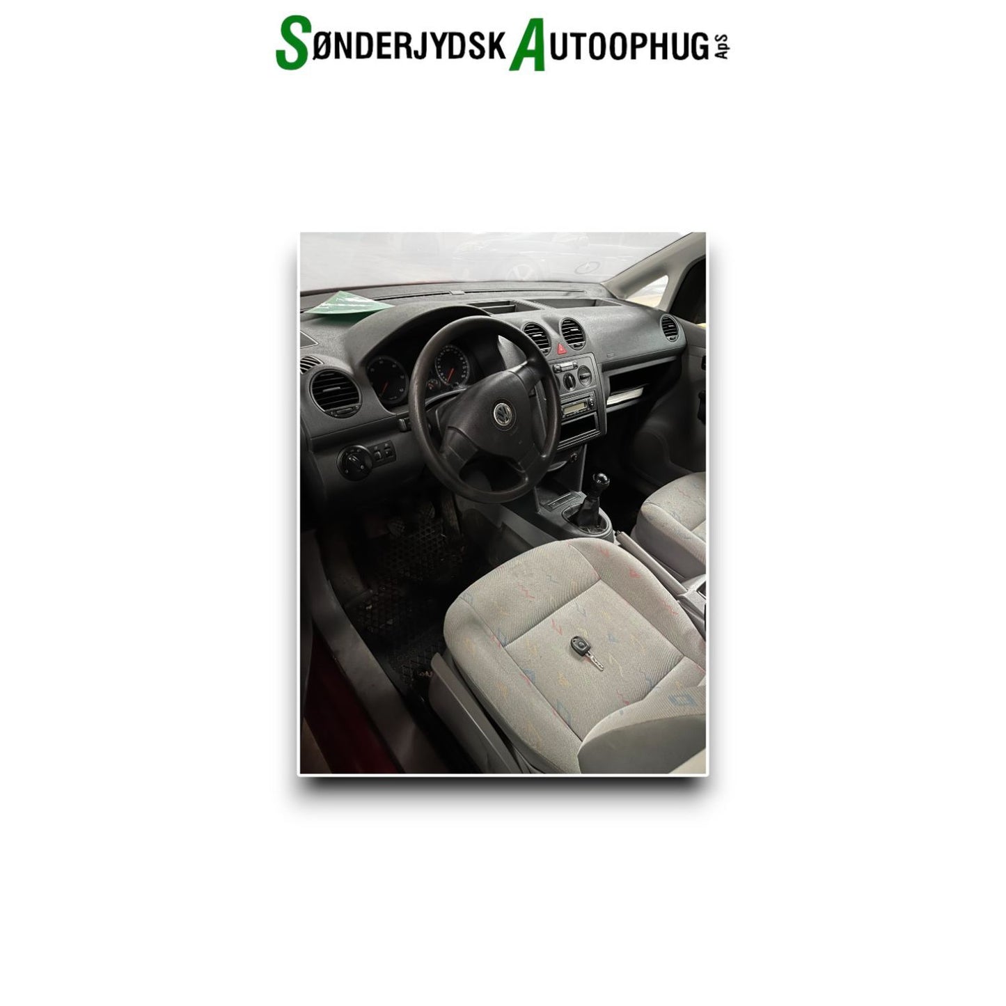VW Caddy 2K Pluk-Selv-Bil Med OEM Nr. Ophugger Fra VW Ophugger
