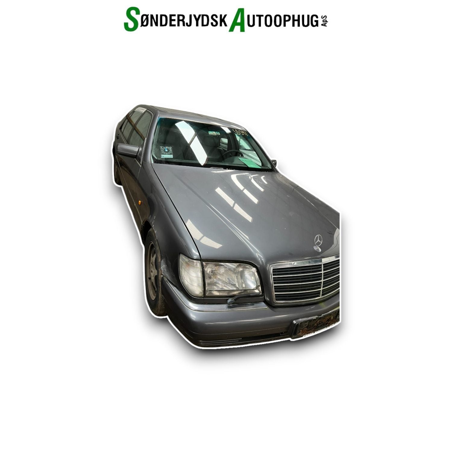 Mercedes S W140 Pluk-Selv-Bil Med OEM Nr. Ophugger Fra Mercedes Ophugger