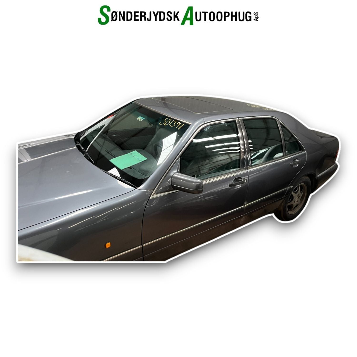 Mercedes S W140 Pluk-Selv-Bil Med OEM Nr. Ophugger Fra Mercedes Ophugger