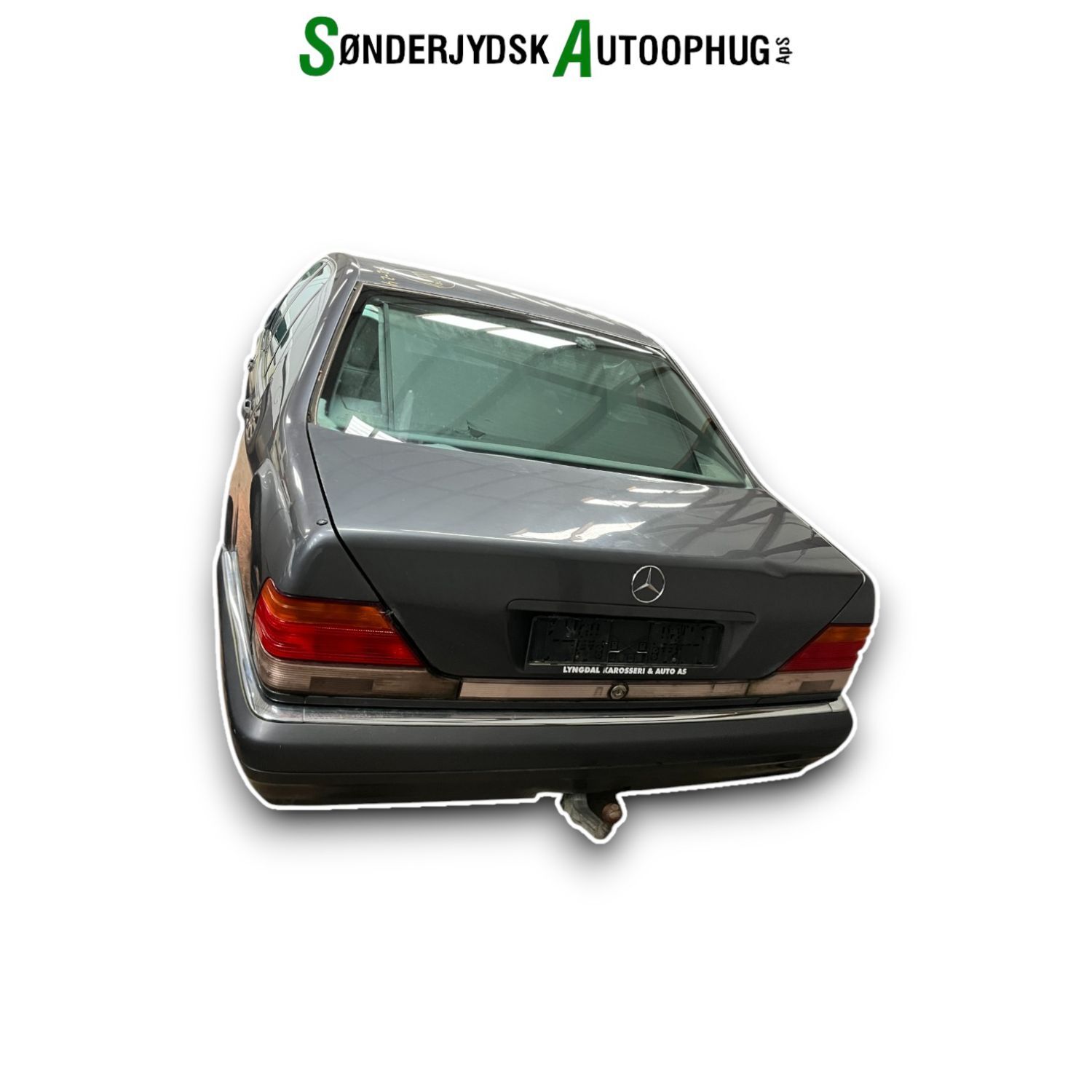 Mercedes S W140 Pluk-Selv-Bil Med OEM Nr. Ophugger Fra Mercedes Ophugger