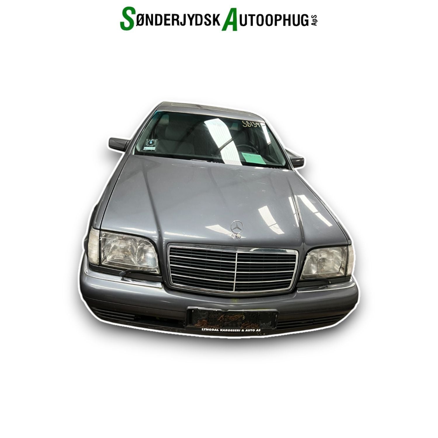 Mercedes S W140 Pluk-Selv-Bil Med OEM Nr. Ophugger Fra Mercedes Ophugger