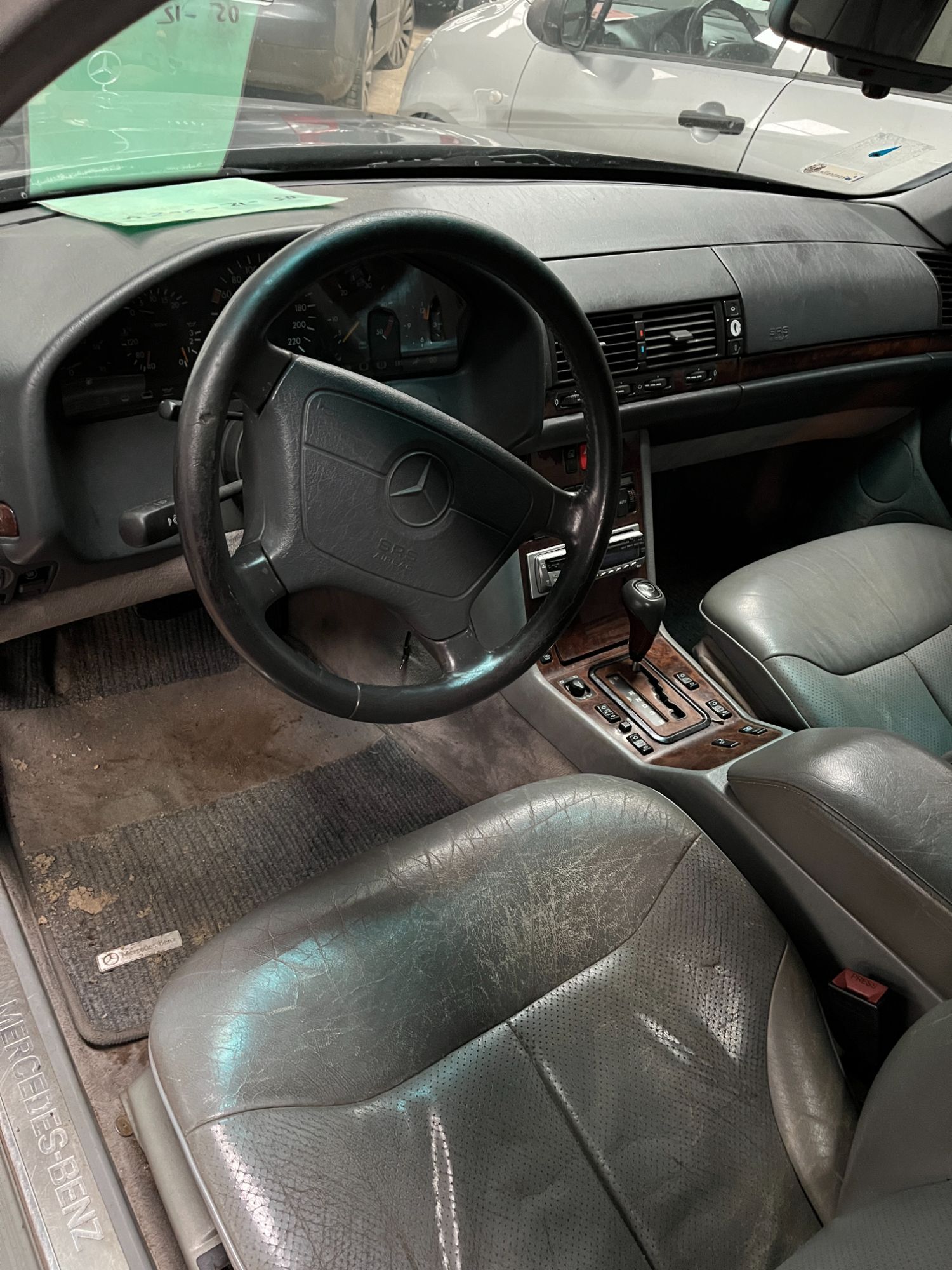 Mercedes S W140 Pluk-Selv-Bil Med OEM Nr. Ophugger Fra Mercedes Ophugger