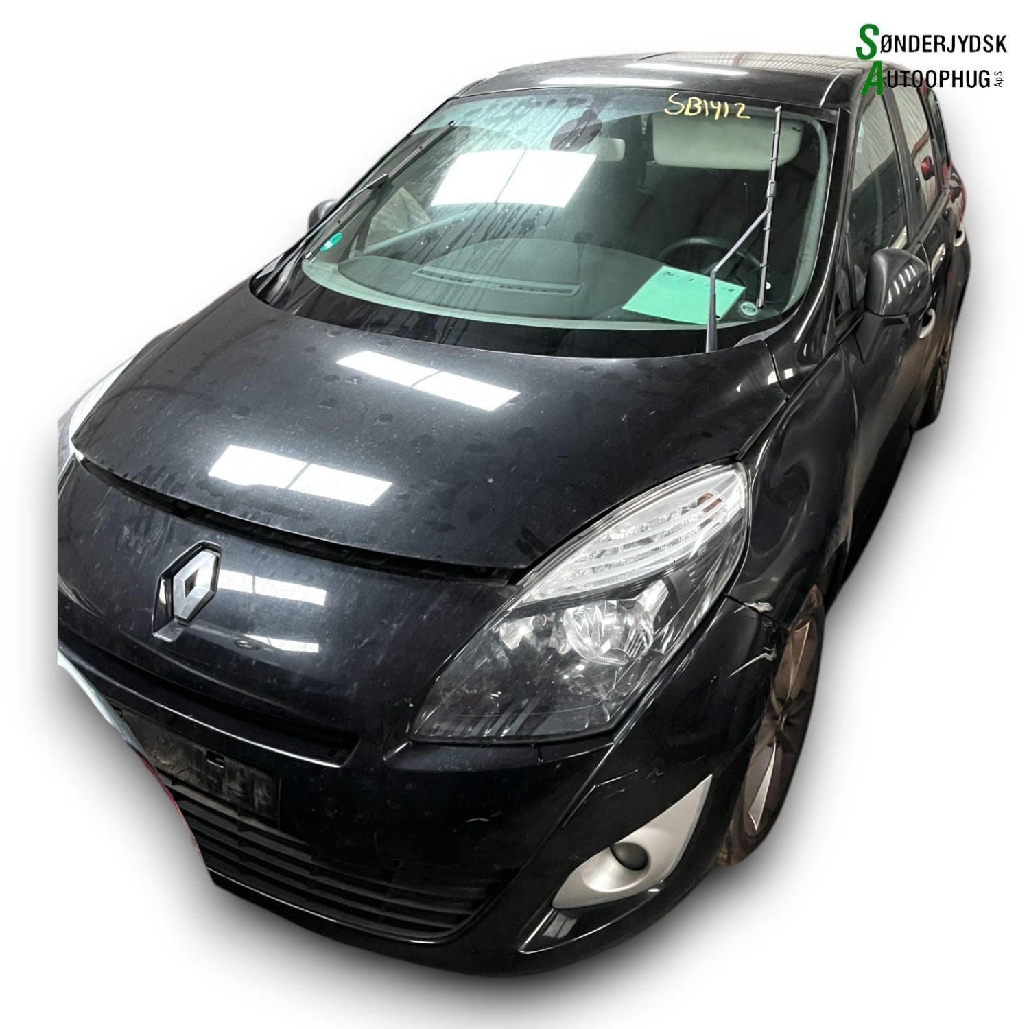 Renault Grand Scenic 3 Pluk-Selv-Bil Med OEM Nr. Ophugger Fra Renault Ophugger