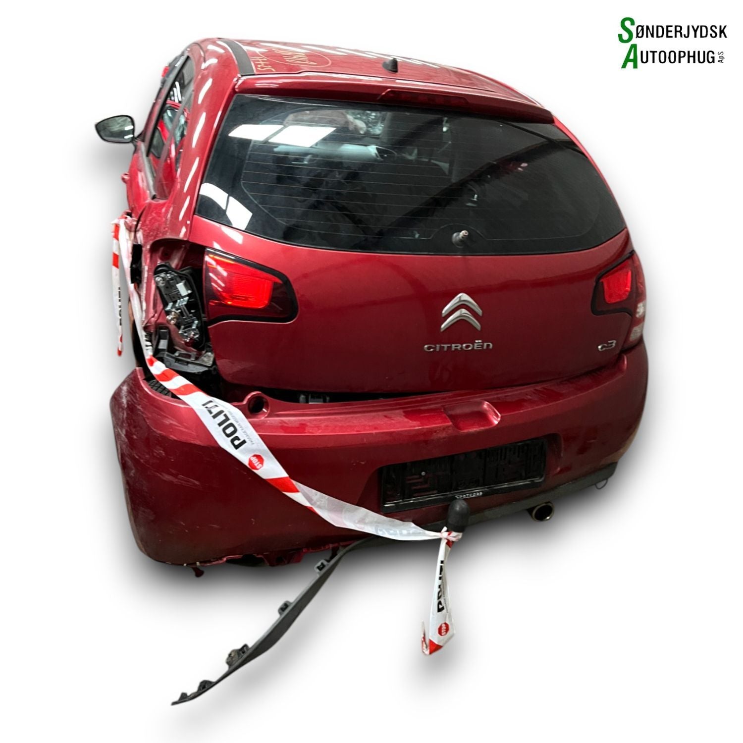 Citroen C3 II Pluk-Selv-Bil Med OEM Nr. Ophugger Fra Citroen Ophugger