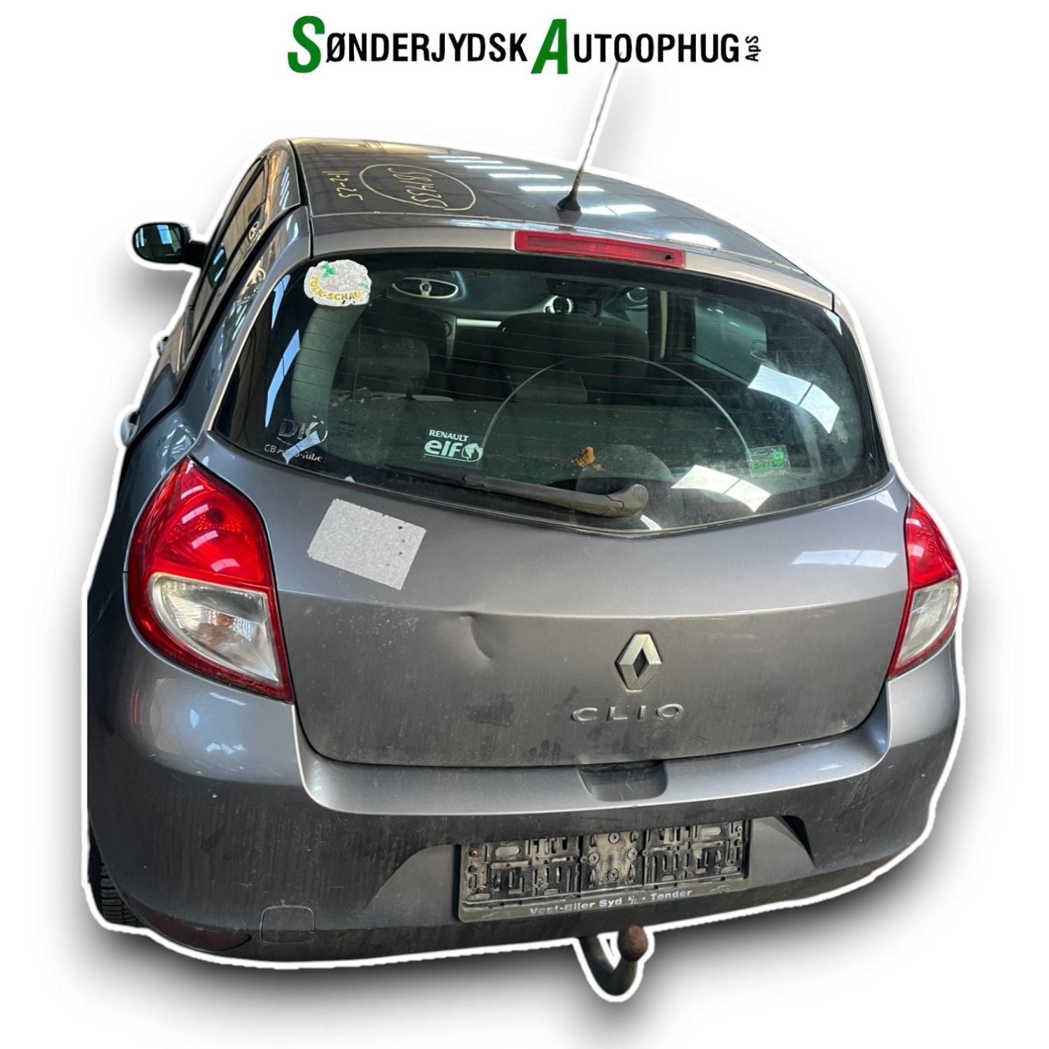 Renault Clio 3 Pluk-Selv-Bil Med OEM Nr. Ophugger Fra Renault Ophugger