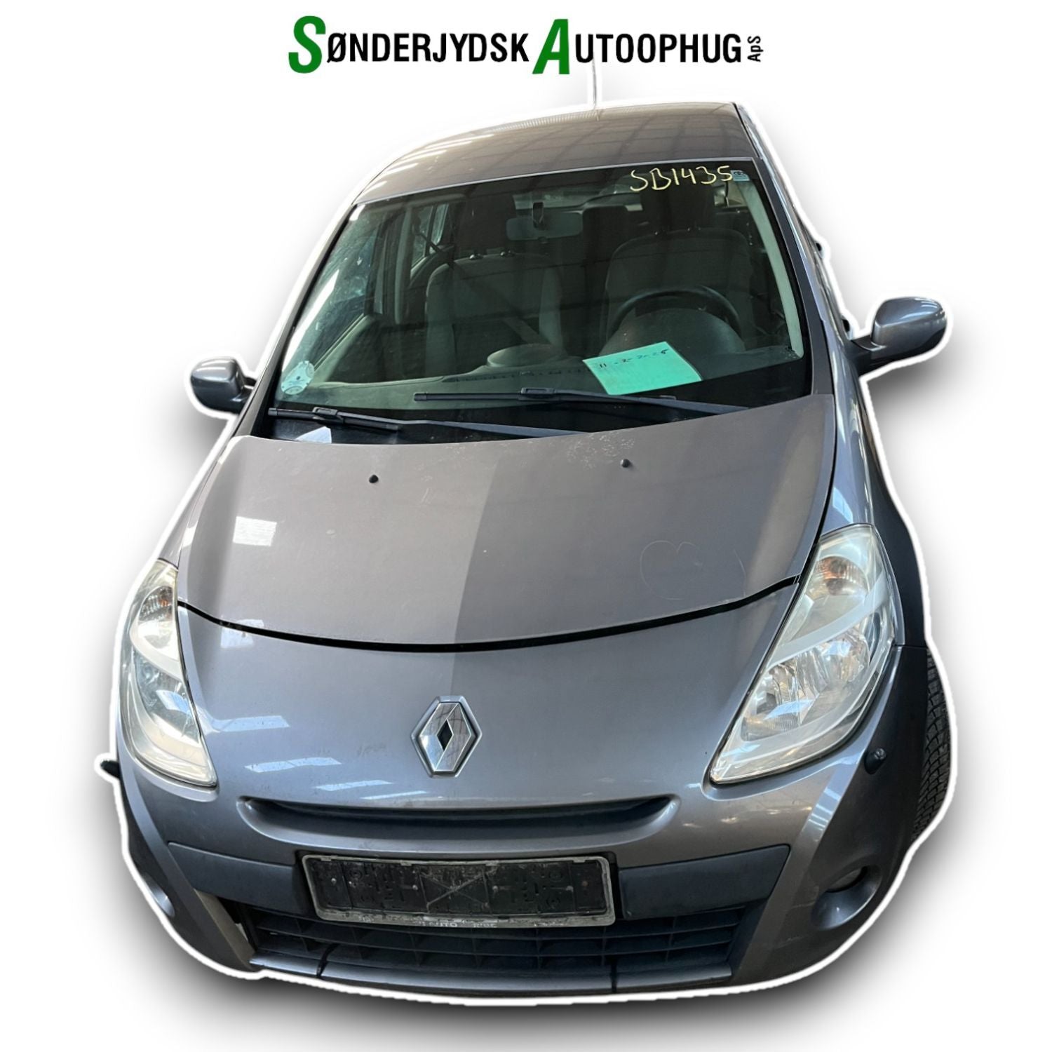 Renault Clio 3 Pluk-Selv-Bil Med OEM Nr. Ophugger Fra Renault Ophugger