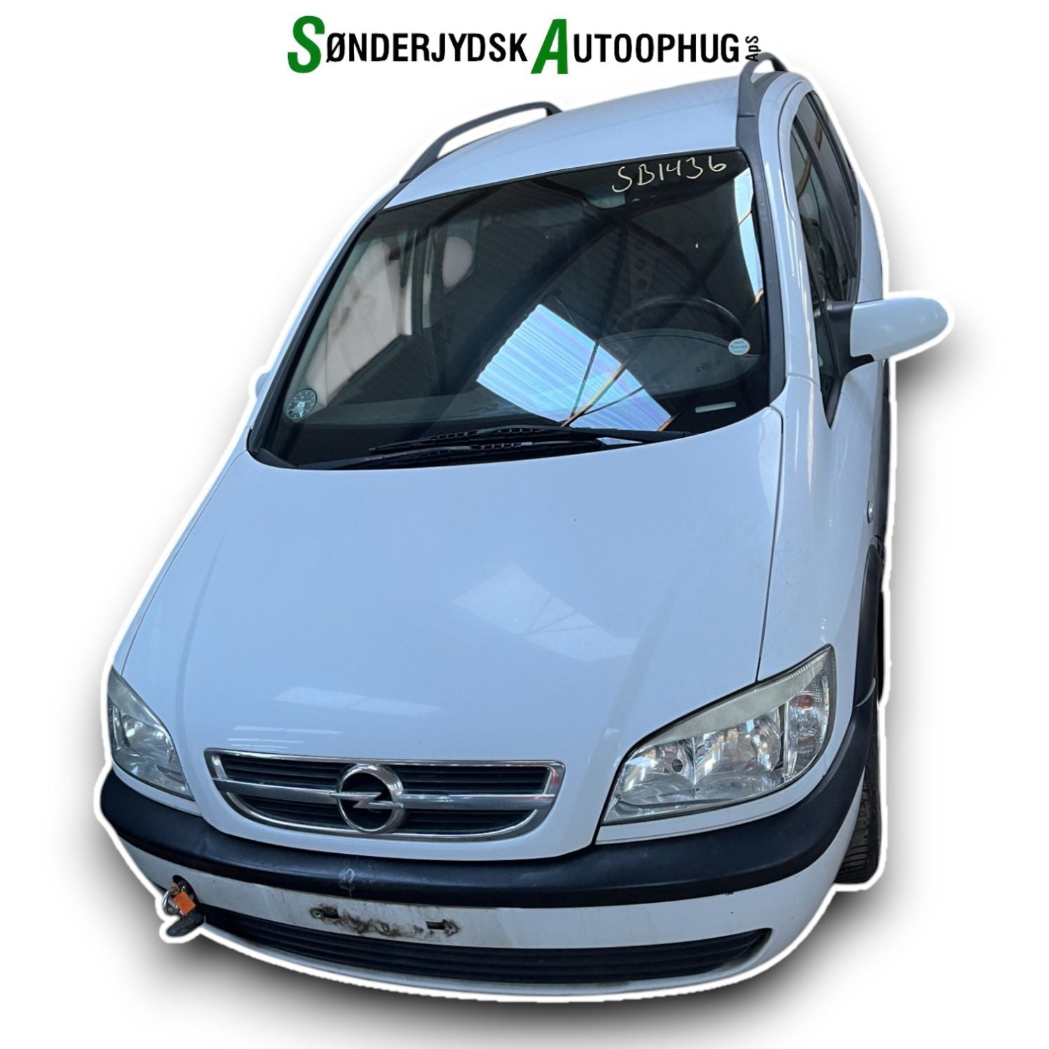 Opel Zafira A Pluk-Selv-Bil Med OEM Nr. Ophugger Fra Opel Ophugger