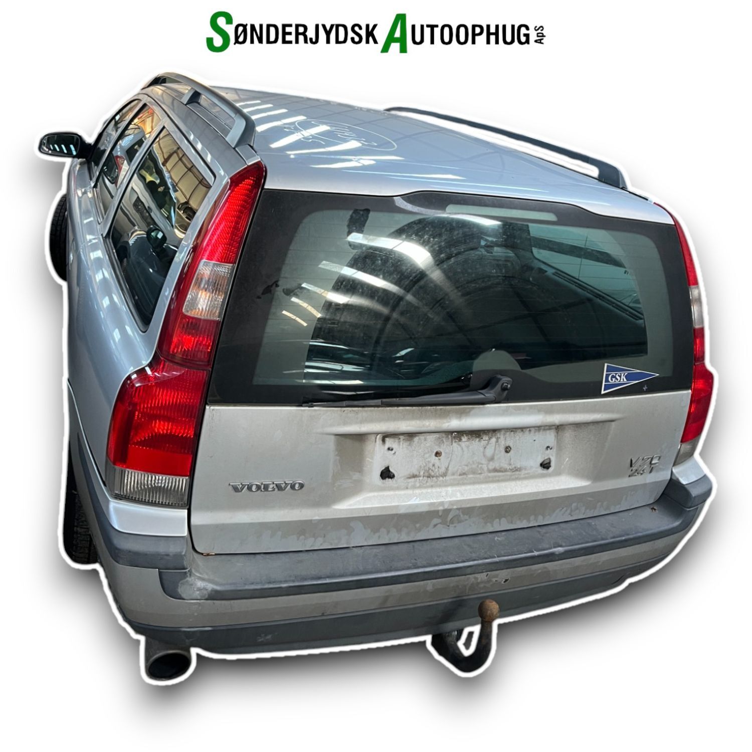 Volvo V70 Pluk-Selv-Bil Med OEM Nr. Ophugger Fra Volvo Ophugger