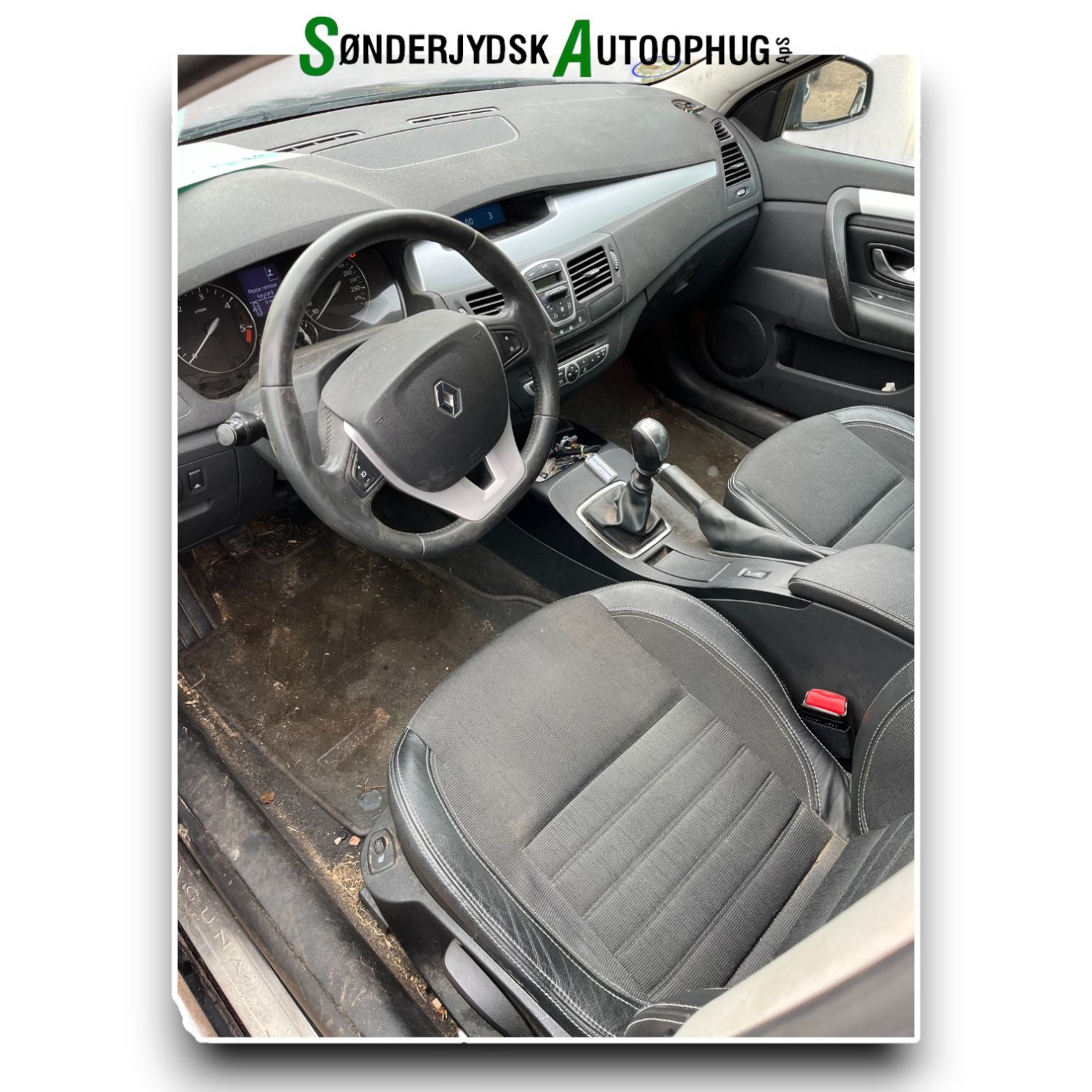 Renault Laguna 3 Pluk-Selv-Bil Med OEM Nr. Ophugger Fra Renault Ophugger