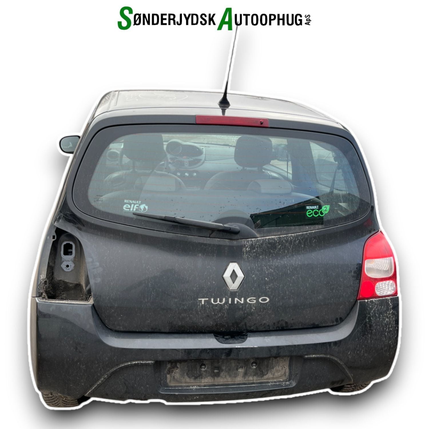 Renault Twingo 2 Pluk-Selv-Bil Med OEM Nr. Ophugger Fra Renault Ophugger