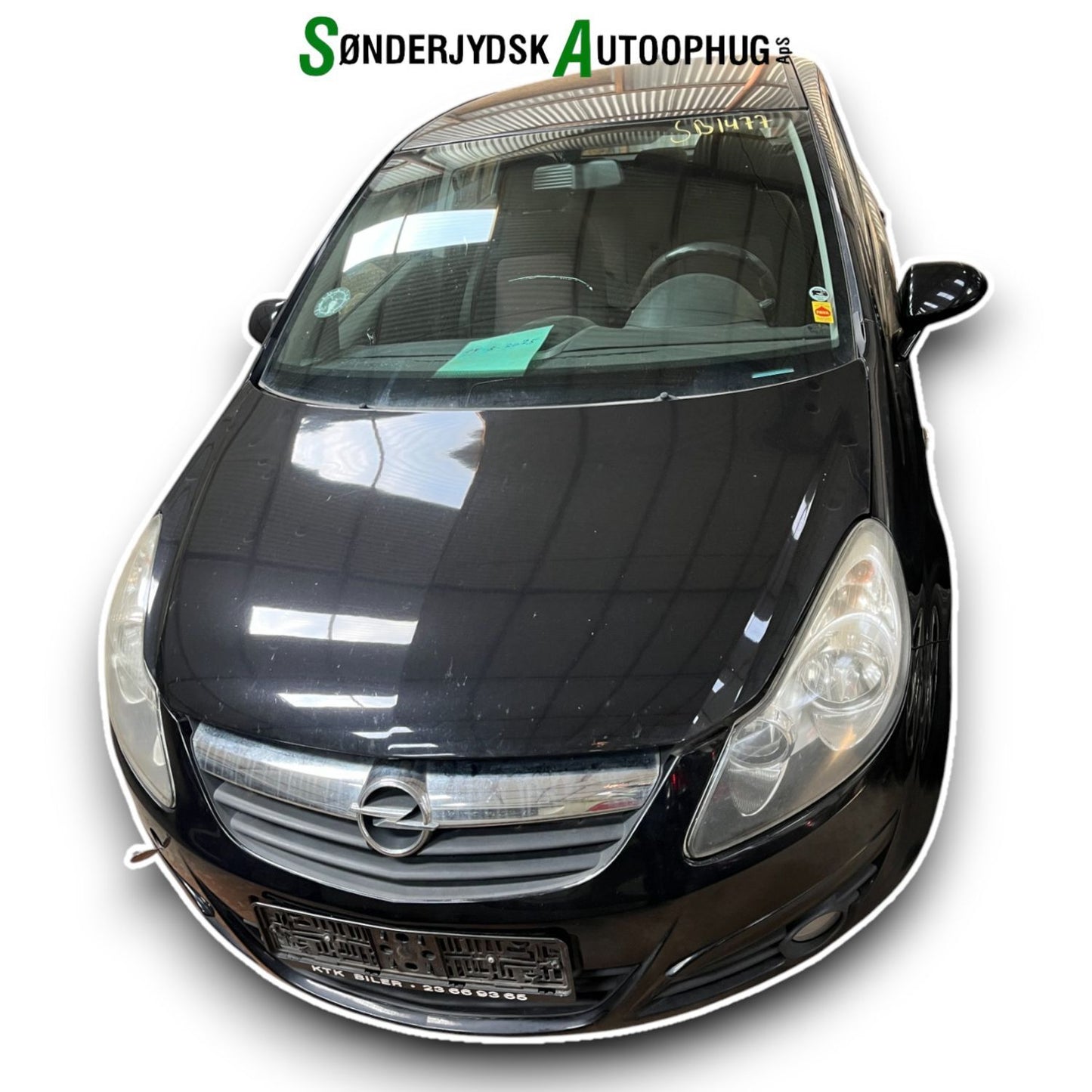 Opel Corsa D Pluk-Selv-Bil Med OEM Nr. Ophugger Fra Opel Ophugger