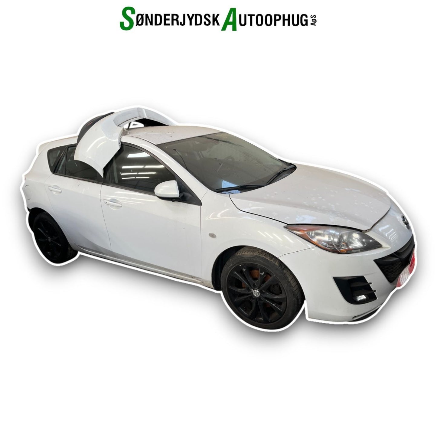 Mazda 3 BL Pluk-Selv-Bil Med OEM Nr. Ophugger Fra Mazda Ophugger