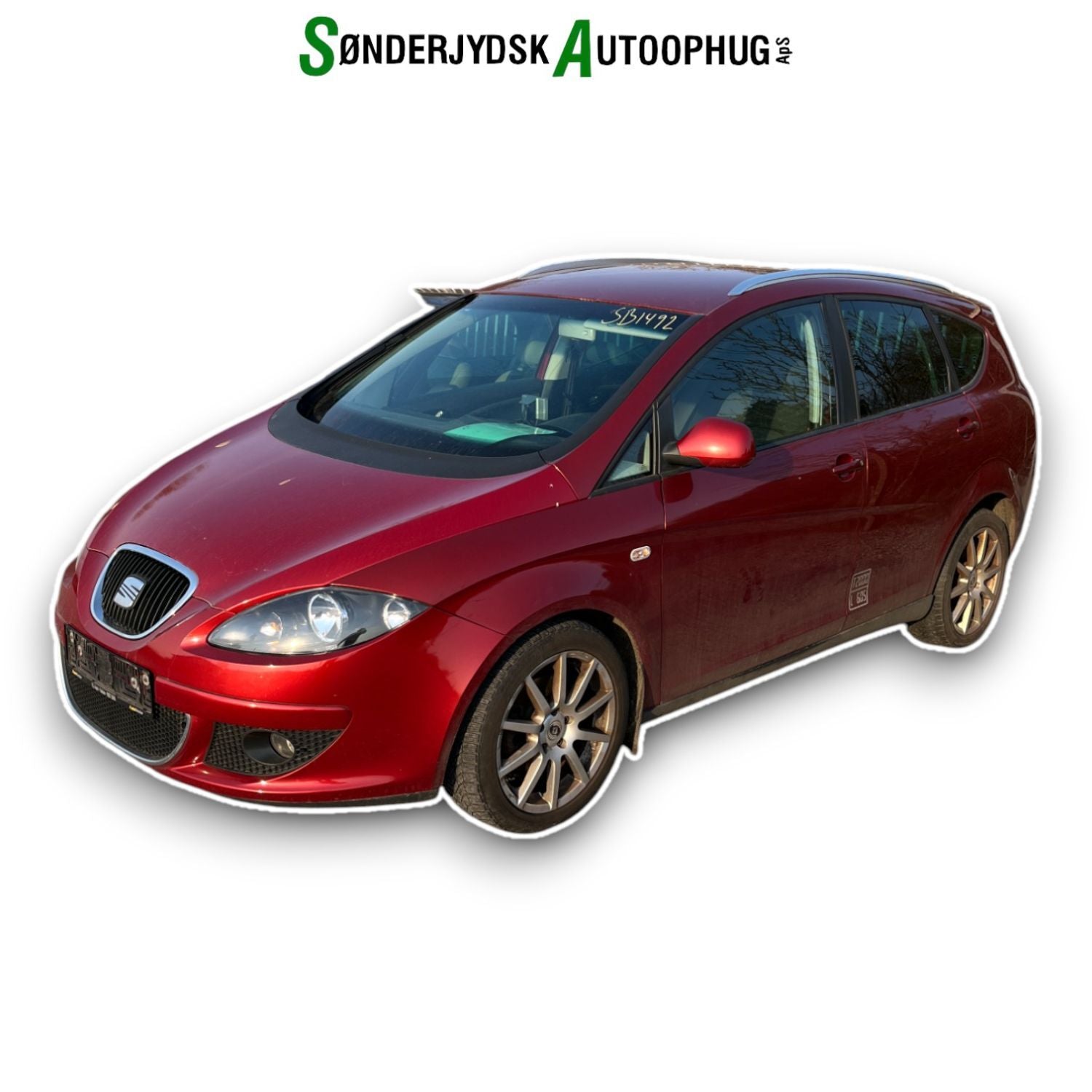 Seat Altea Pluk-Selv-Bil Med OEM Nr. Ophugger Fra Seat Ophugger
