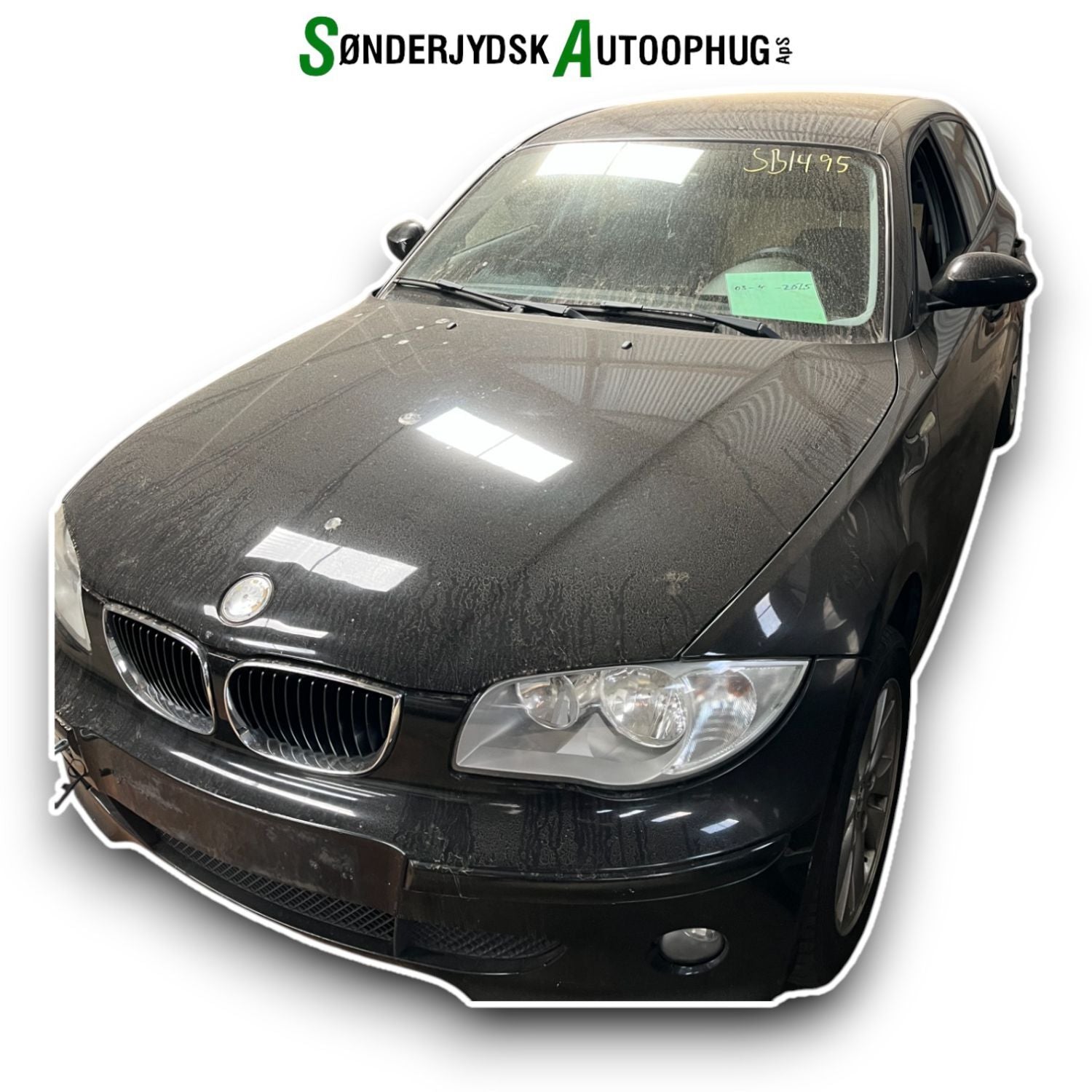 BMW 1-Serie E81/E82/E87 Pluk-Selv-Bil Med OEM Nr. Ophugger Fra BMW Ophugger