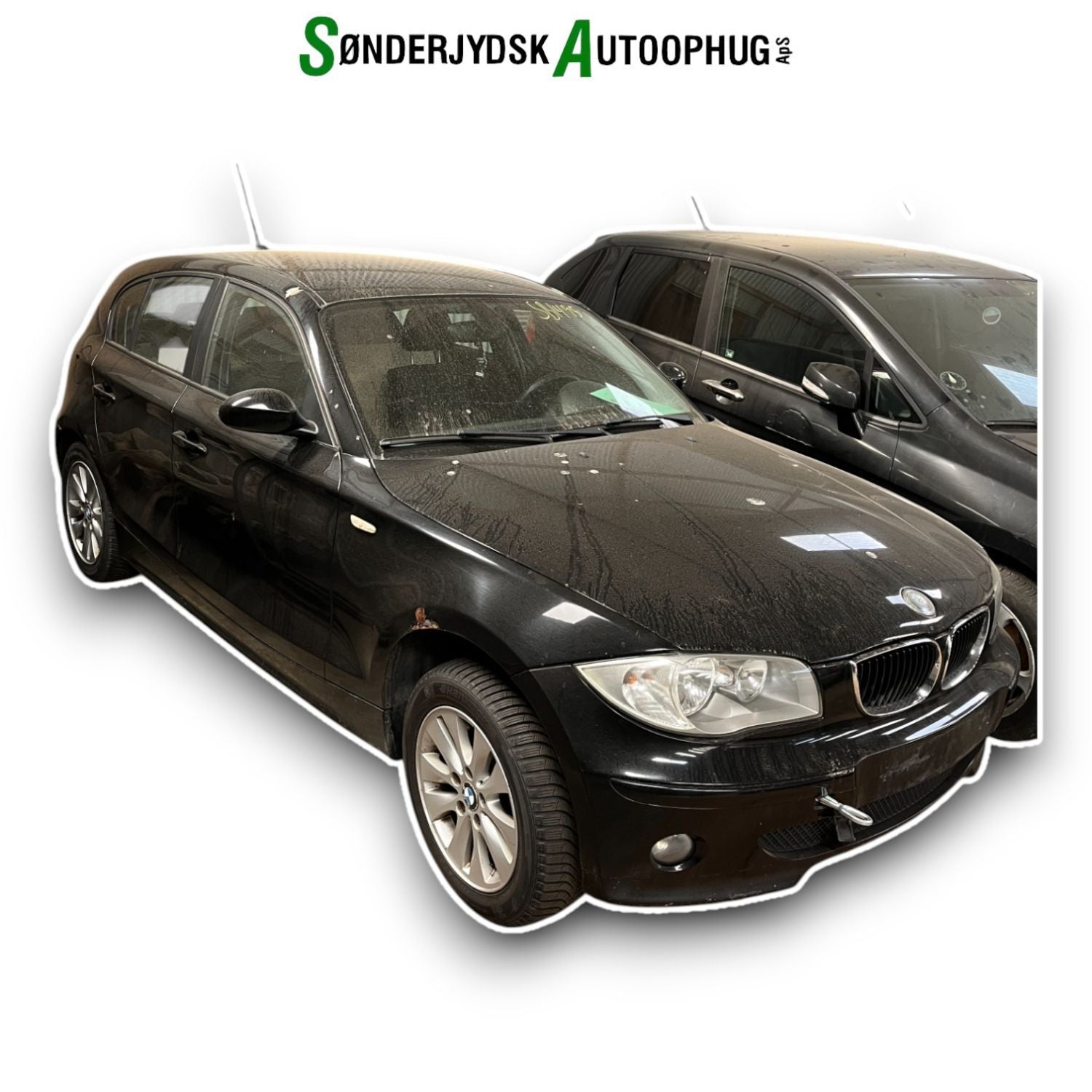 BMW 1-Serie E81/E82/E87/E Pluk-Selv-Bil Med OEM Nr. Ophugger Fra BMW Ophugger