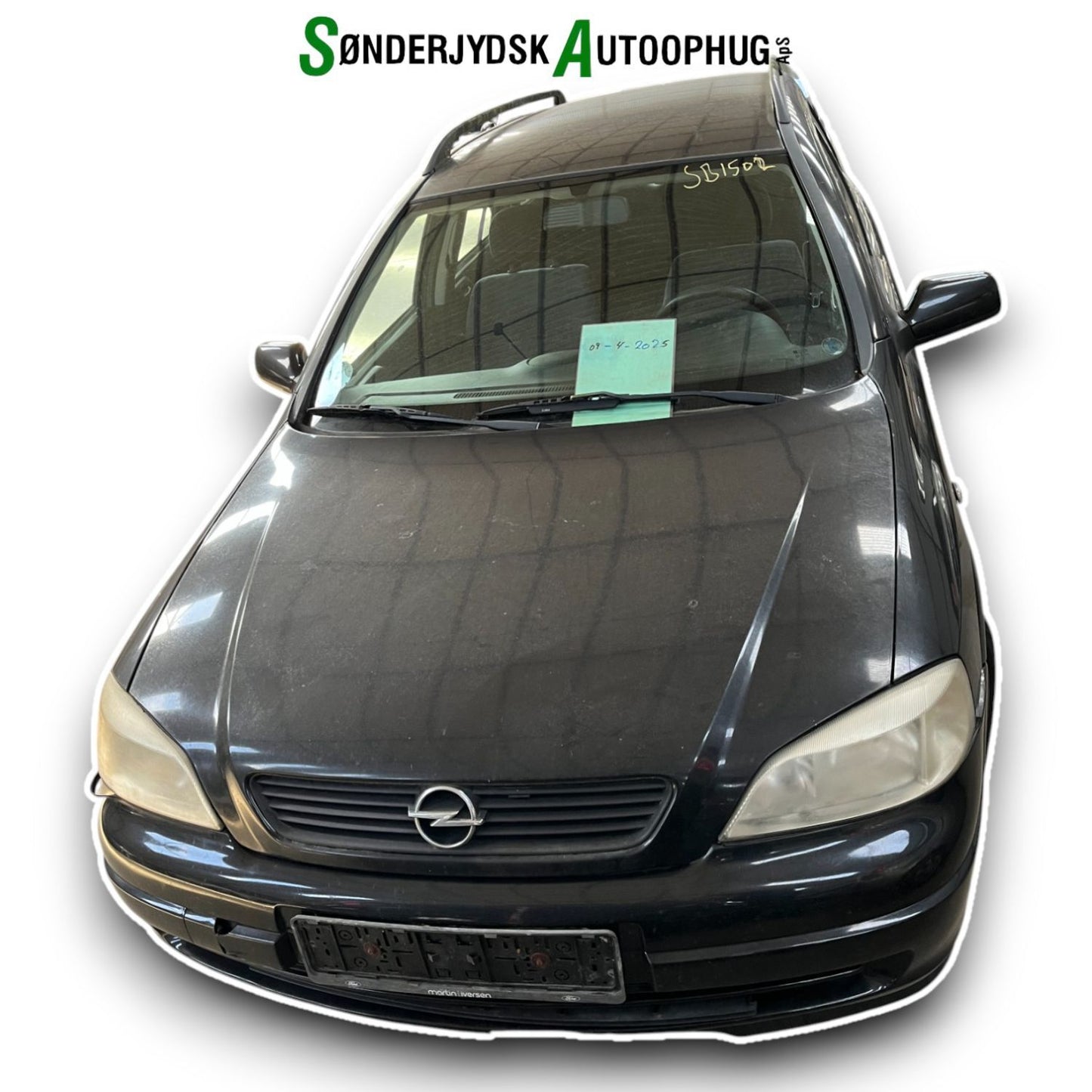 Opel Astra G Pluk-Selv-Bil Med OEM Nr. Ophugger Fra Opel Ophugger