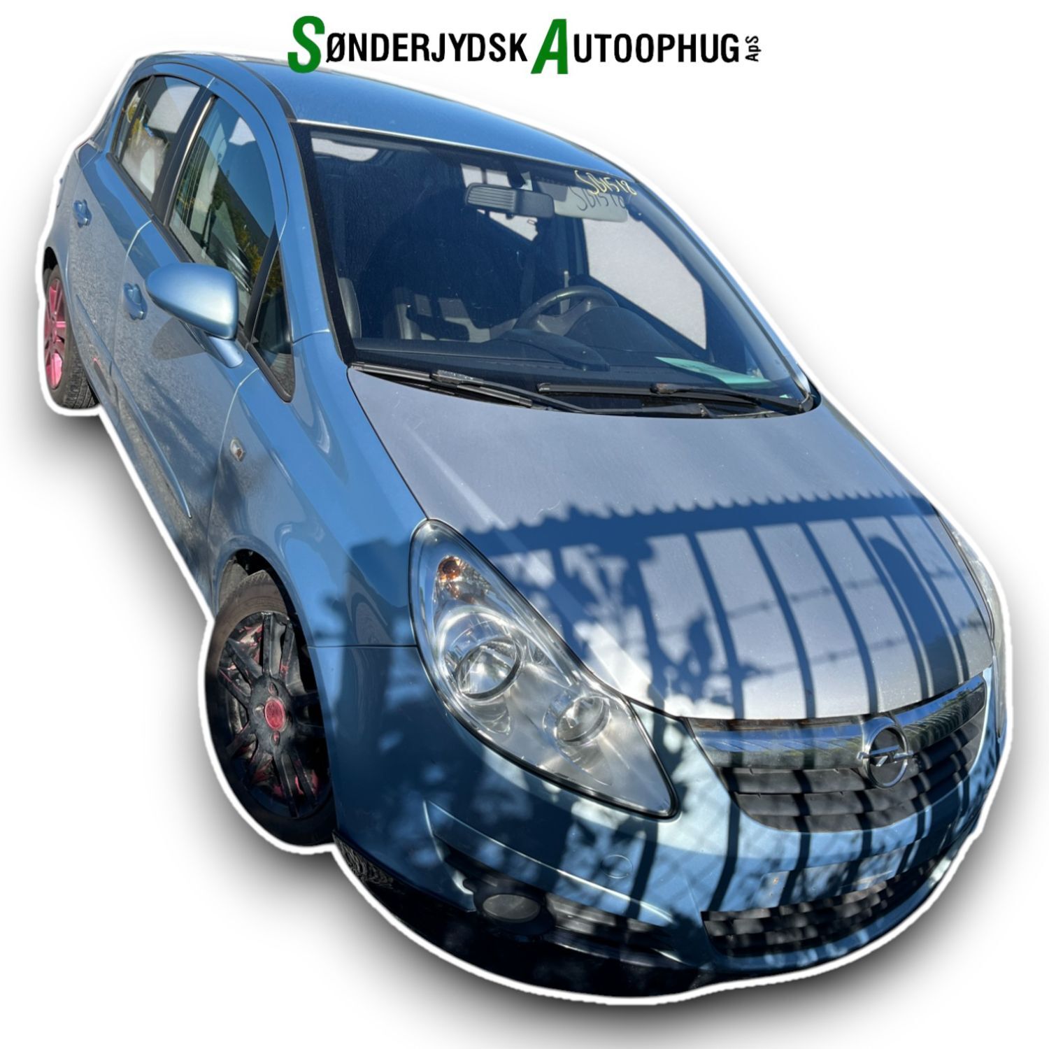 Opel Corsa D Pluk-Selv-Bil Med OEM Nr. Ophugger Fra Opel Ophugger