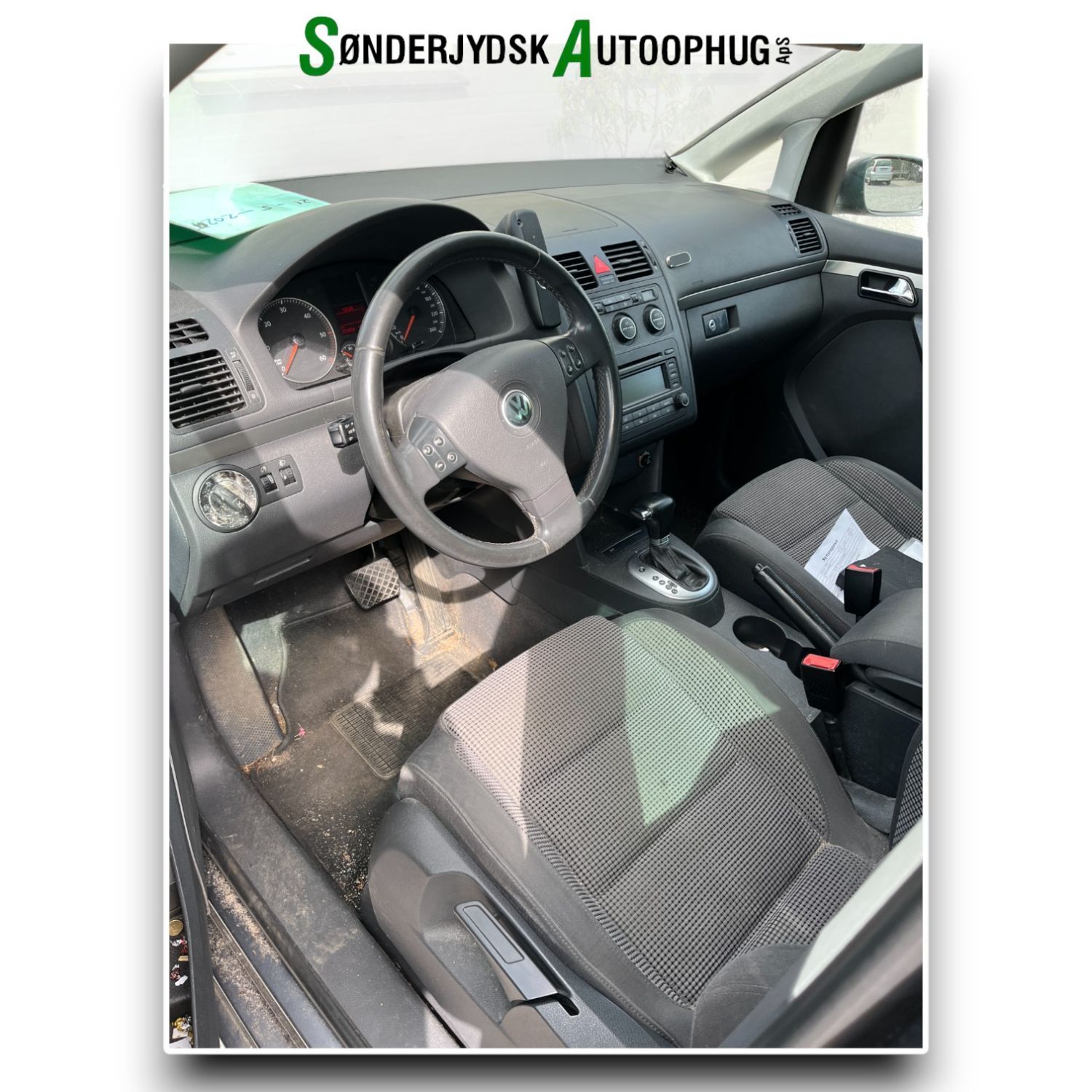 VW Touran 1T GP Pluk-Selv-Bil Med OEM Nr. Ophugger Fra VW Ophugger