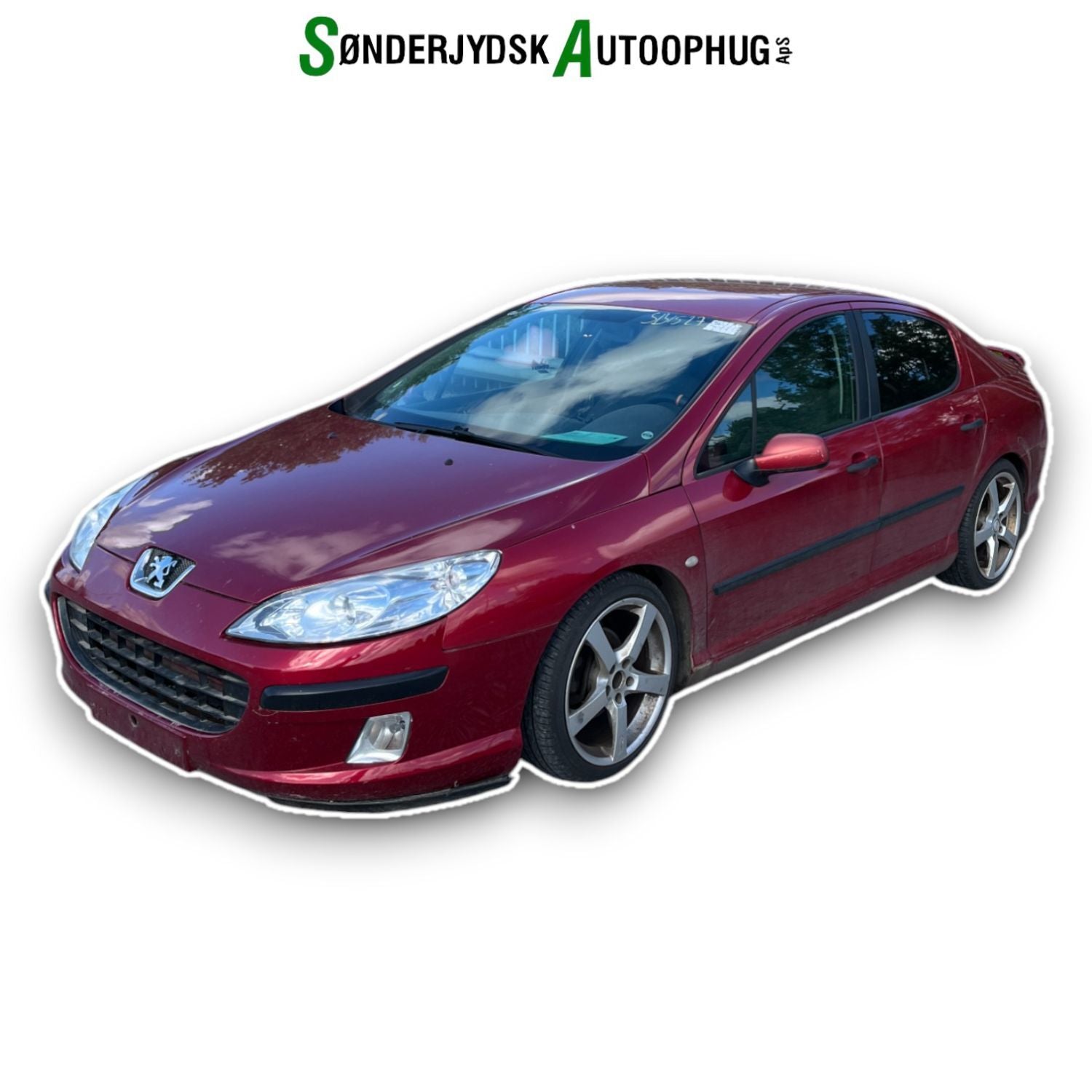 Peugeot 407 Pluk-Selv-Bil Med OEM Nr. Ophugger Fra Peugeot Ophugger