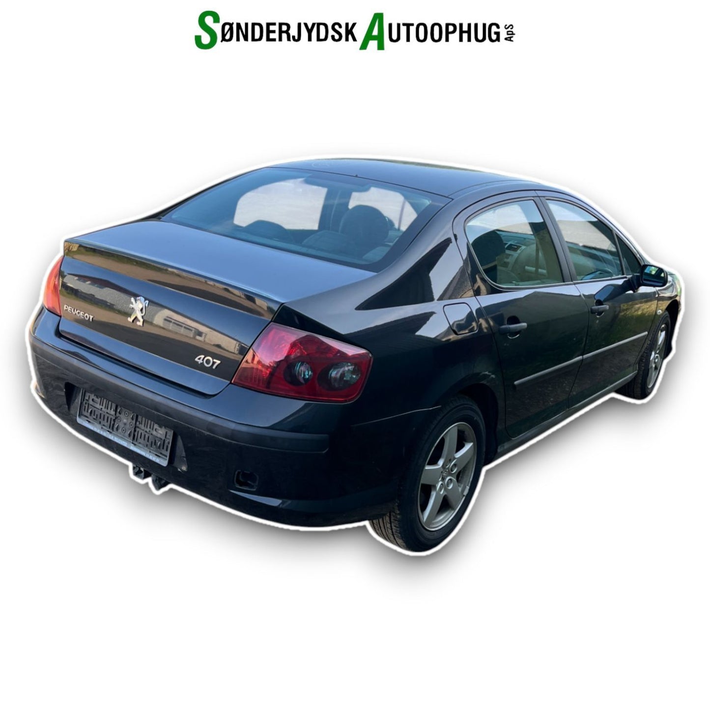 Peugeot 407 Pluk-Selv-Bil Med OEM Nr. Ophugger Fra Peugeot Ophugger