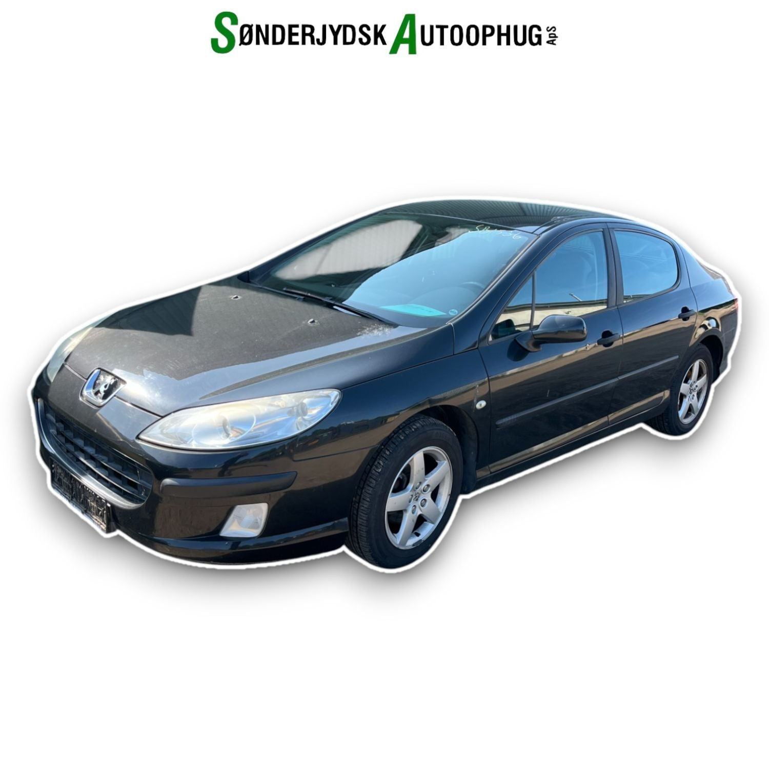 Peugeot 407 Pluk-Selv-Bil Med OEM Nr. Ophugger Fra Peugeot Ophugger