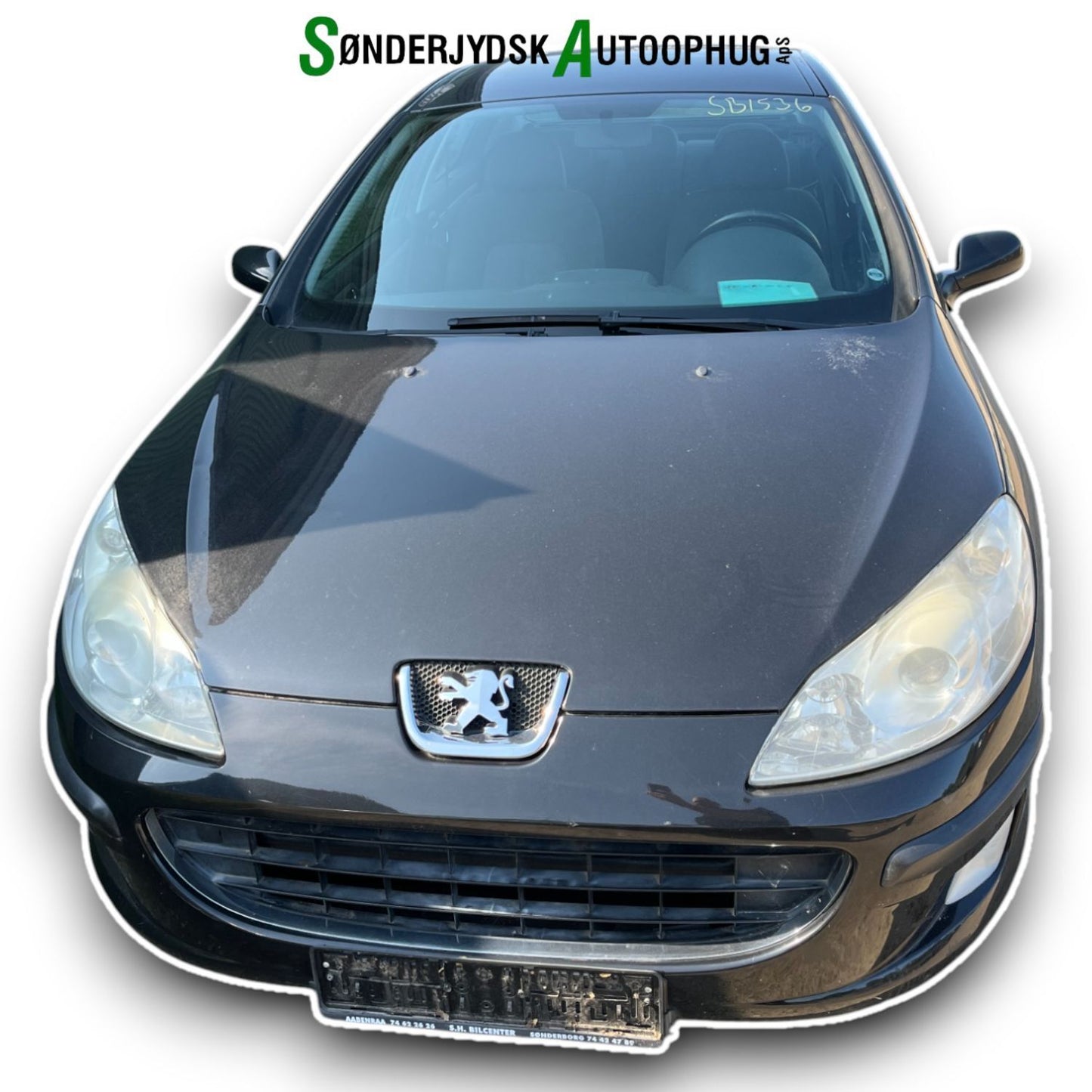 Peugeot 407 Pluk-Selv-Bil Med OEM Nr. Ophugger Fra Peugeot Ophugger