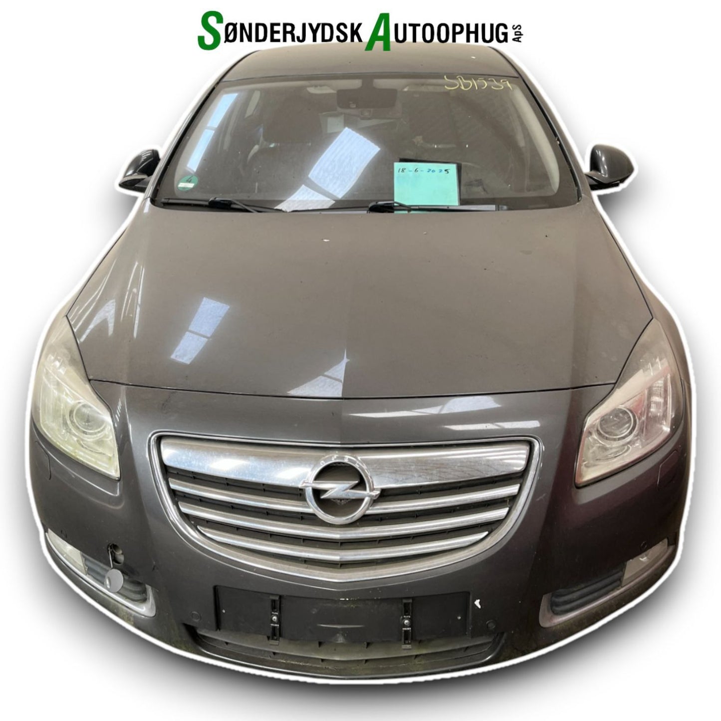 Opel Insignia A Pluk-Selv-Bil Med OEM Nr. Ophugger Fra Opel Ophugger