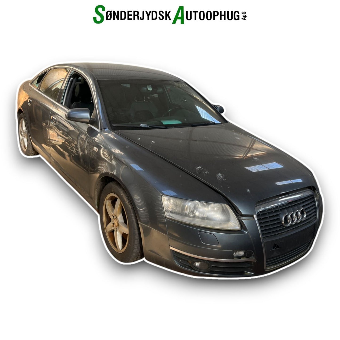 Audi A6 4F Pluk-Selv-Bil Med OEM Nr. Ophugger Fra Audi Ophugger