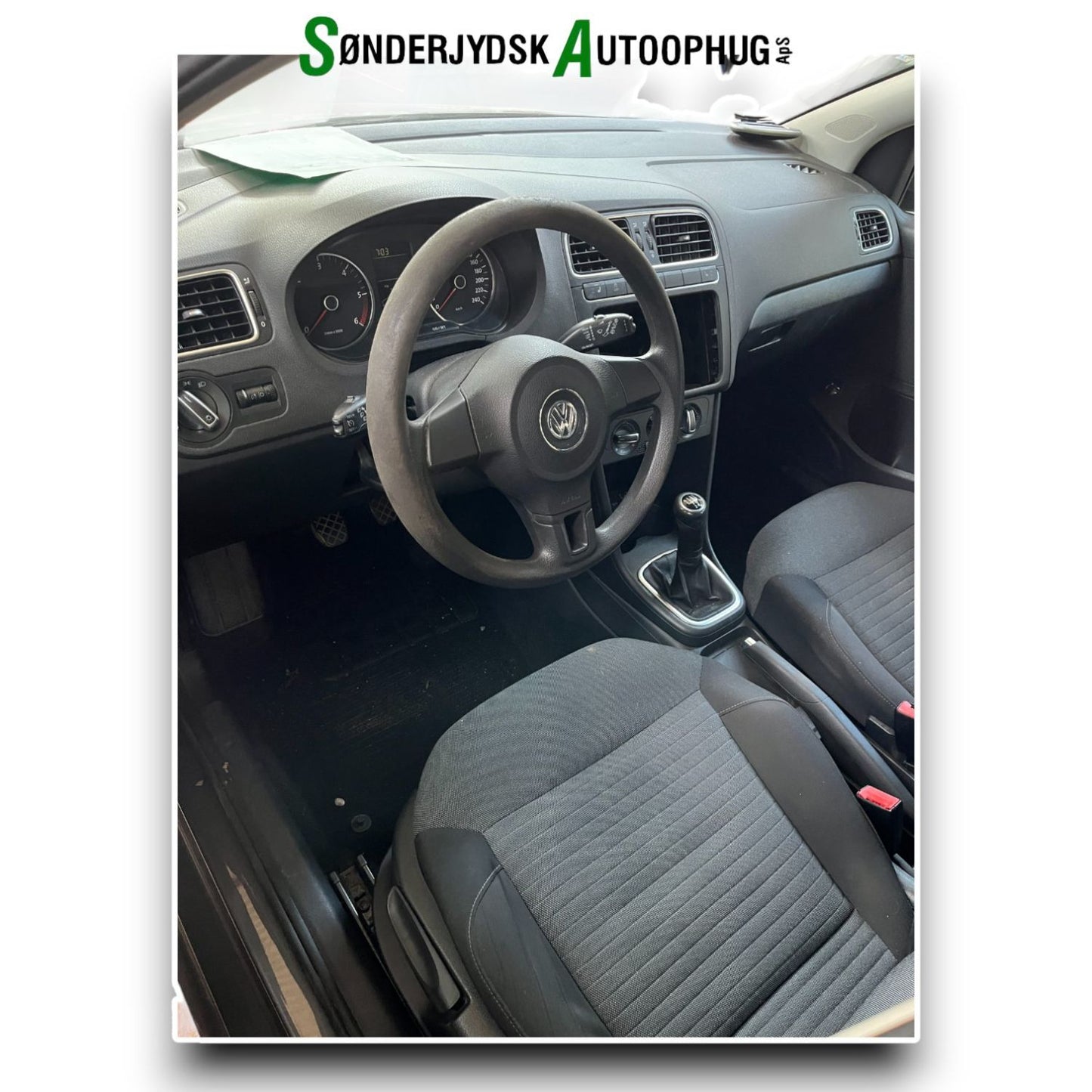 VW Polo 6R Pluk-Selv-Bil Med OEM Nr. Ophugger Fra VW Ophugger