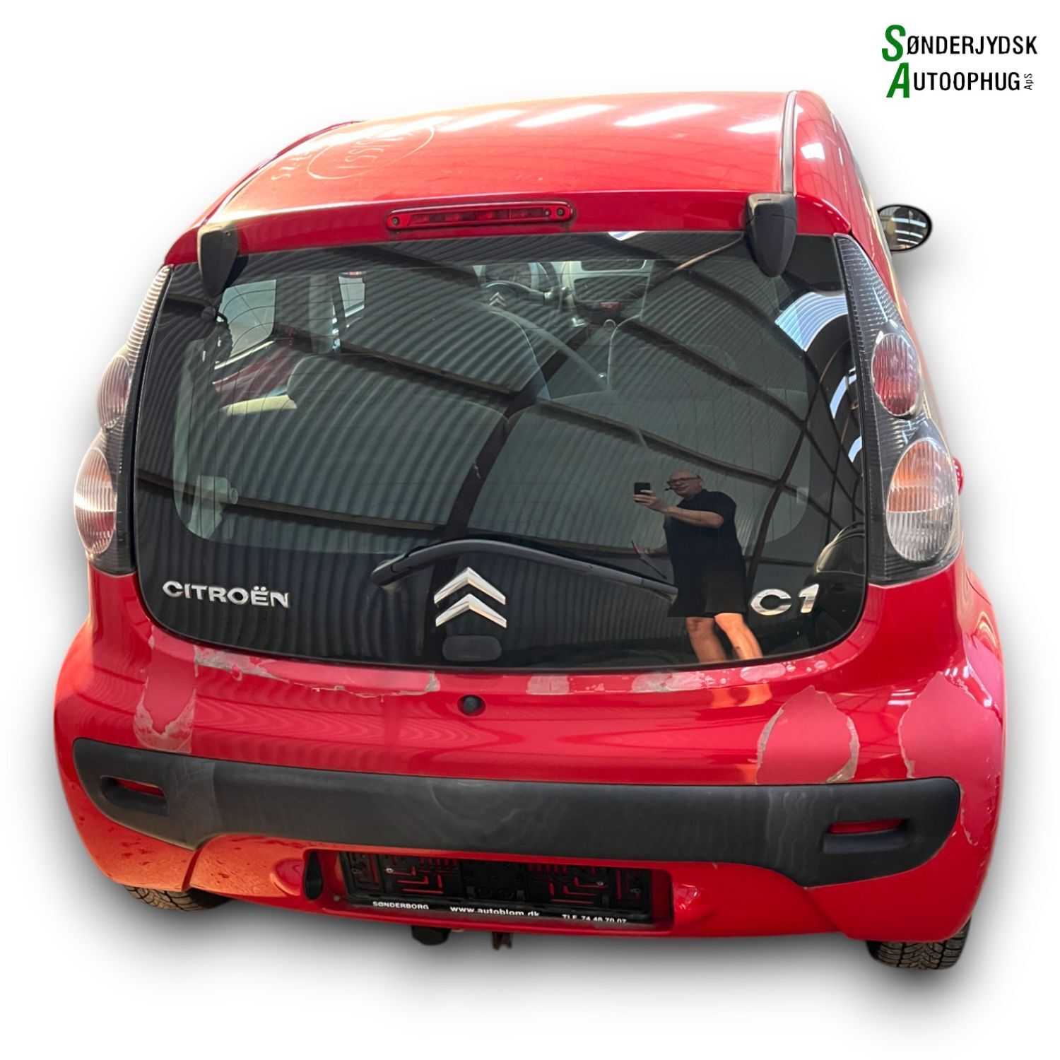 Citroen C1 Pluk-Selv-Bil Med OEM Nr. Ophugger Fra Citroen Ophugger