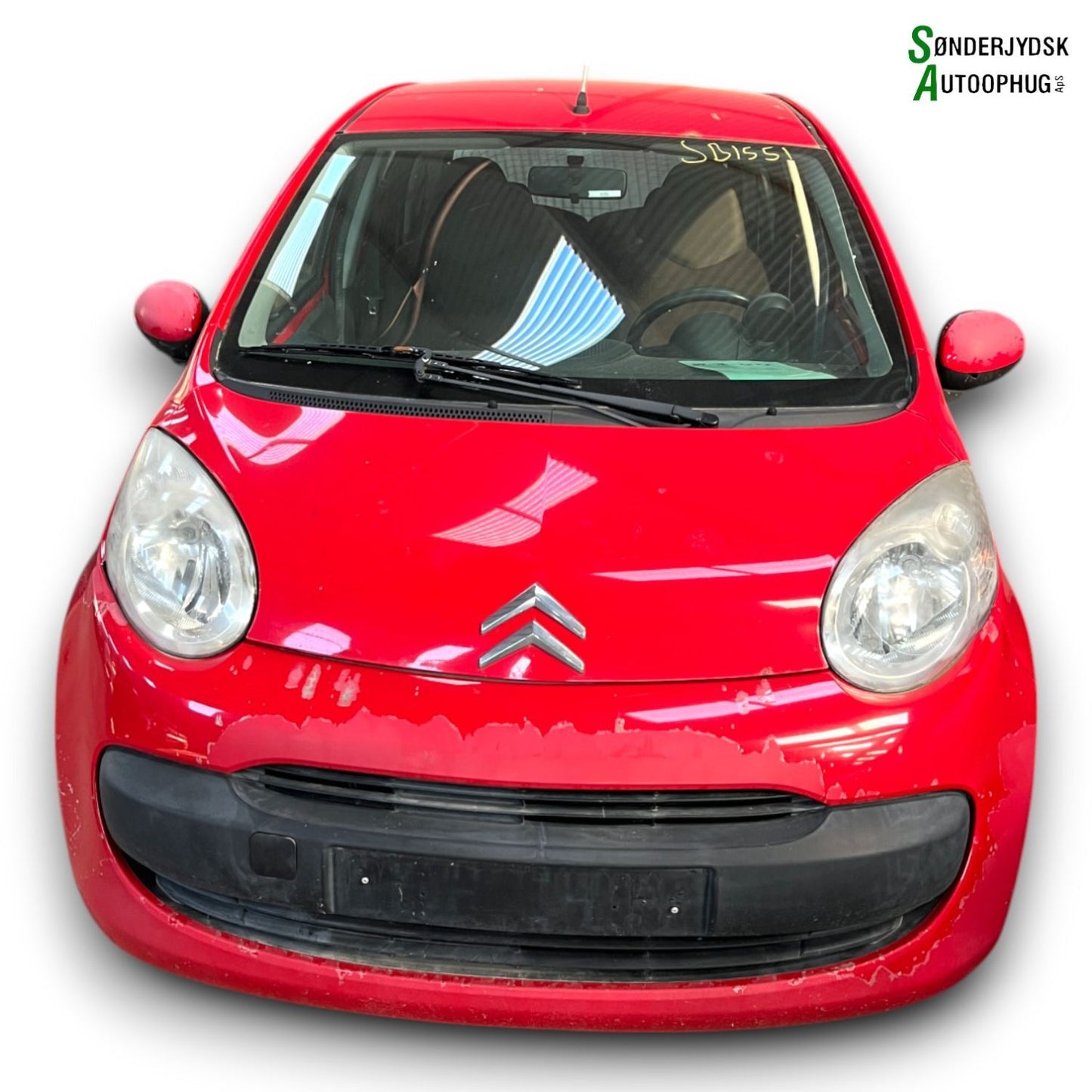 Citroen C1 Pluk-Selv-Bil Med OEM Nr. Ophugger Fra Citroen Ophugger