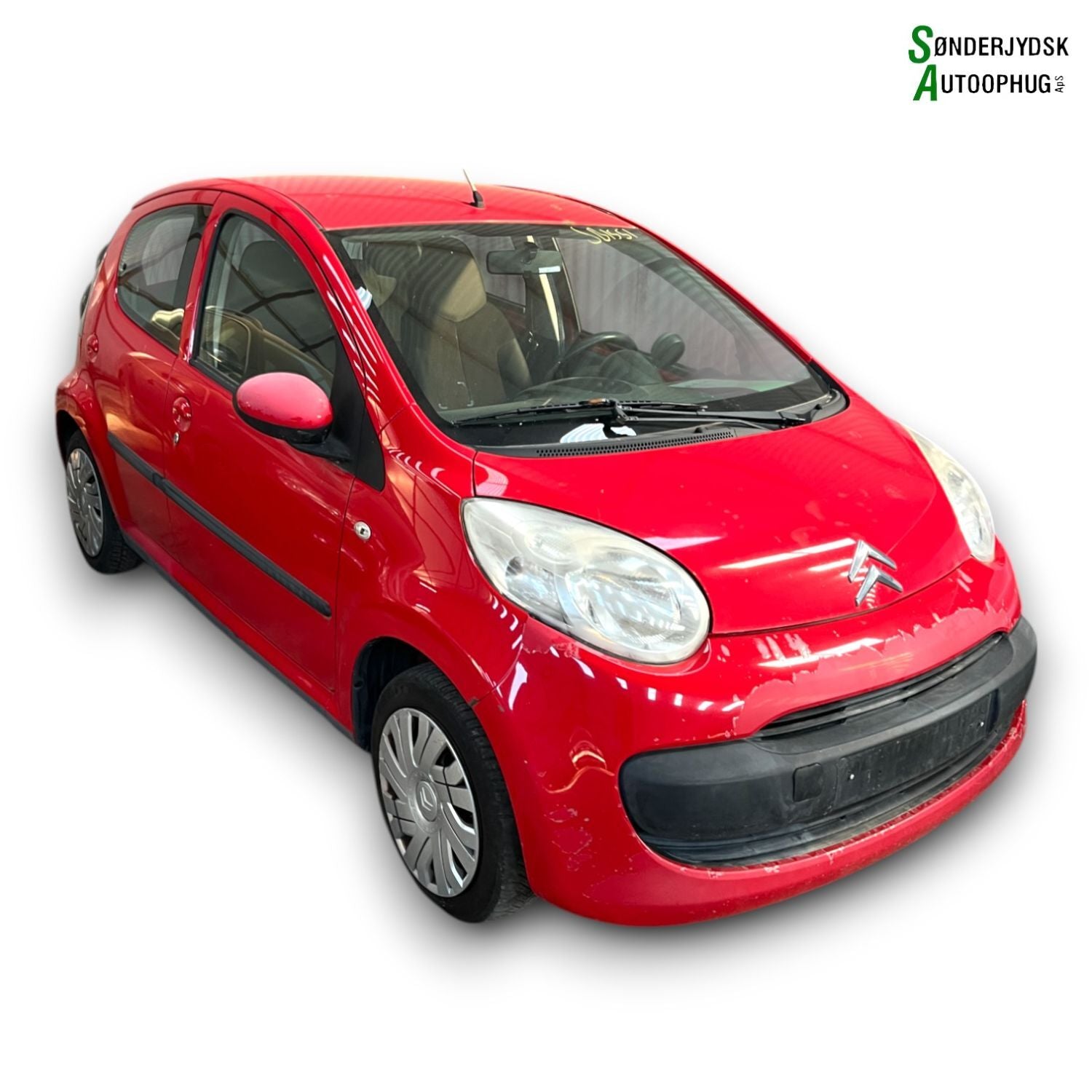 Citroen C1 Pluk-Selv-Bil Med OEM Nr. Ophugger Fra Citroen Ophugger