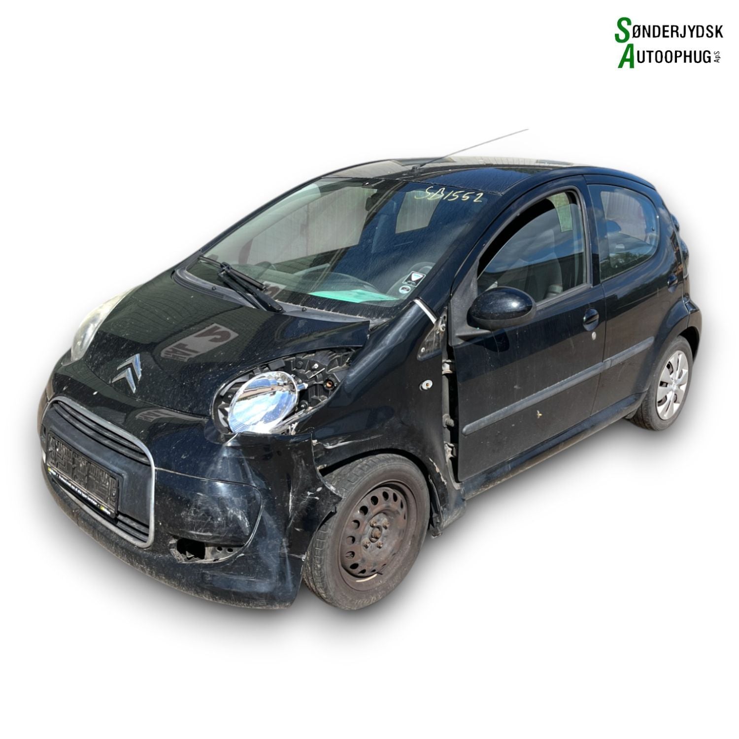 Citroen C1 Pluk-Selv-Bil Med OEM Nr. Ophugger Fra Citroen Ophugger