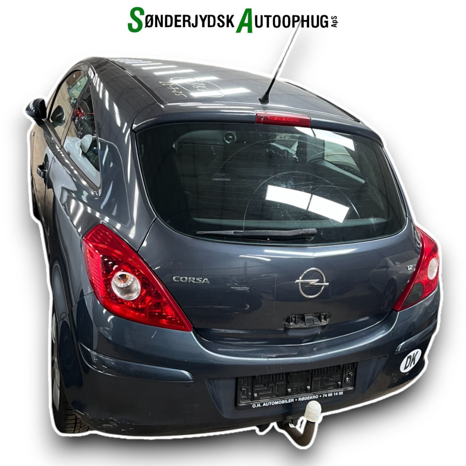 Opel Corsa D Pluk-Selv-Bil Med OEM Nr. Ophugger Fra Opel Ophugger