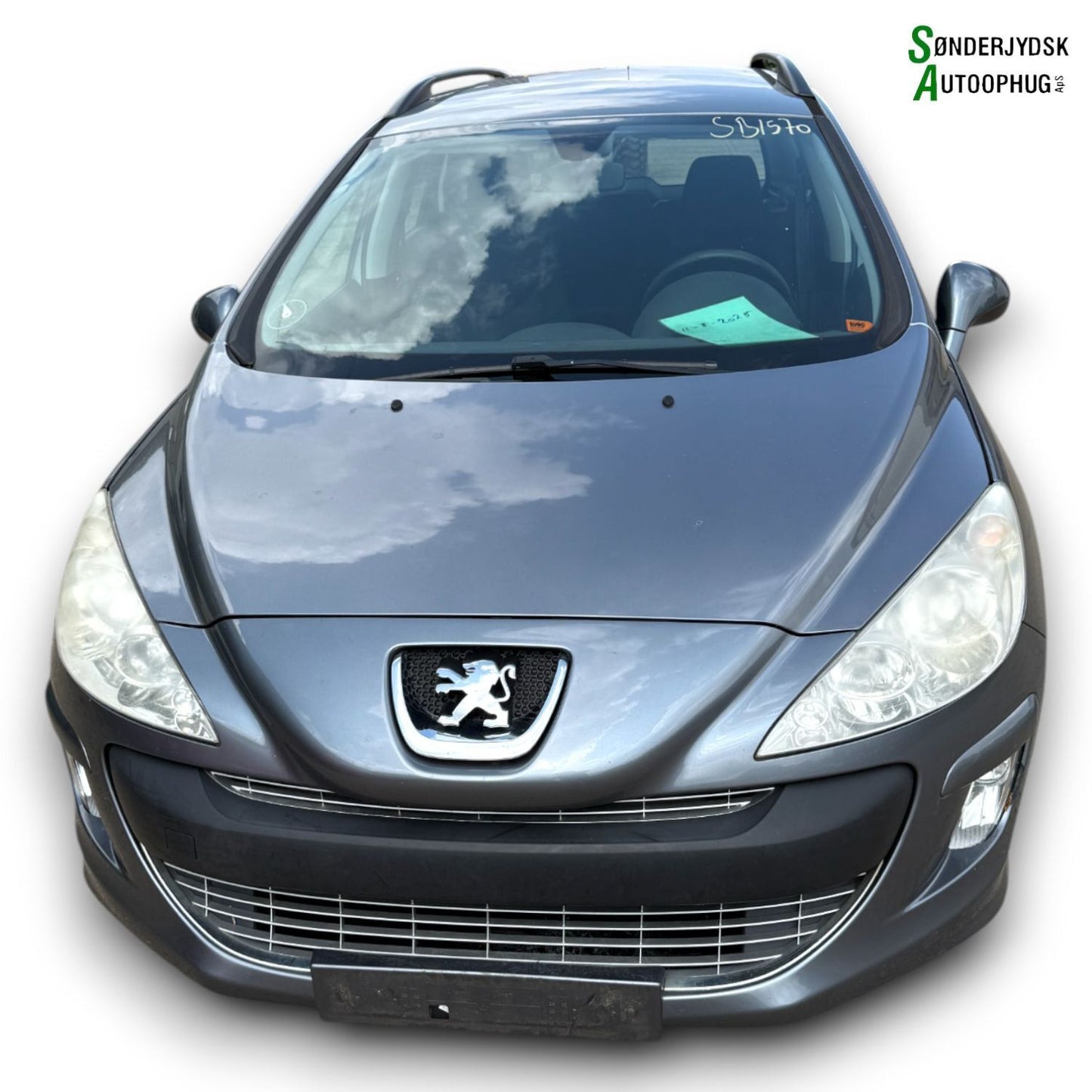 Peugeot 308 Pluk-Selv-Bil Med OEM Nr. Ophugger Fra Peugeot Ophugger