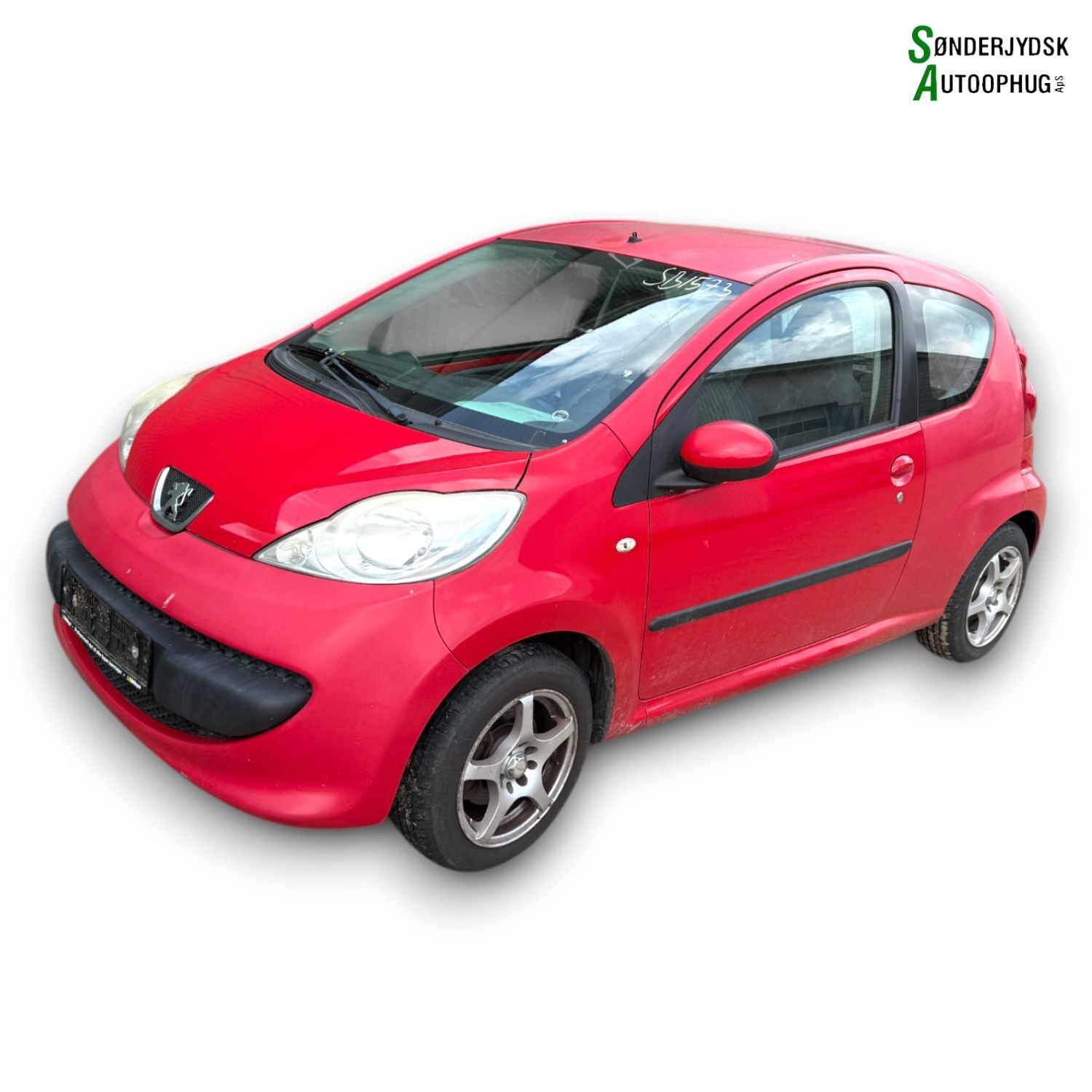 Peugeot 107 Pluk-Selv-Bil Med OEM Nr. Ophugger Fra Peugeot Ophugger