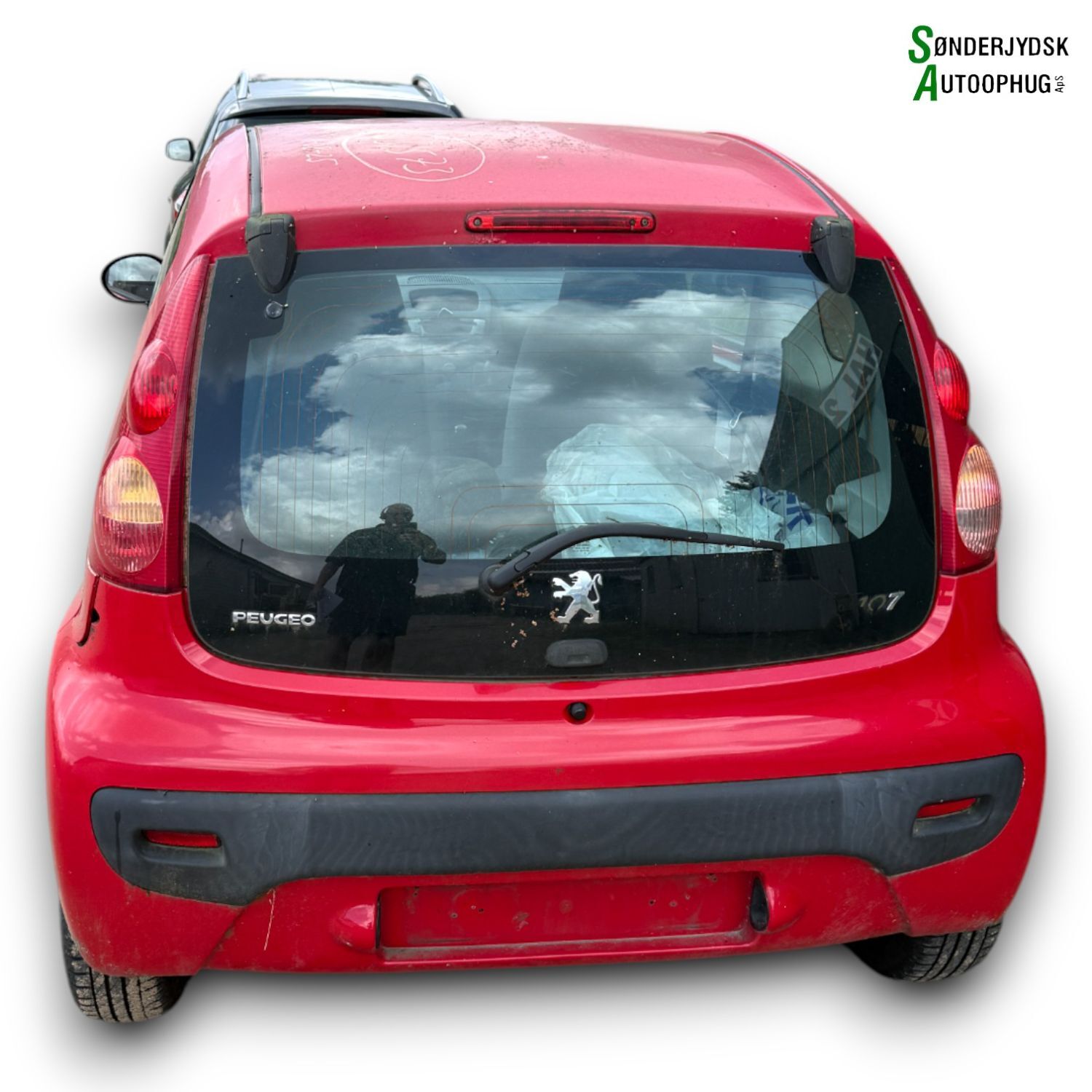 Peugeot 107 Pluk-Selv-Bil Med OEM Nr. Ophugger Fra Peugeot Ophugger