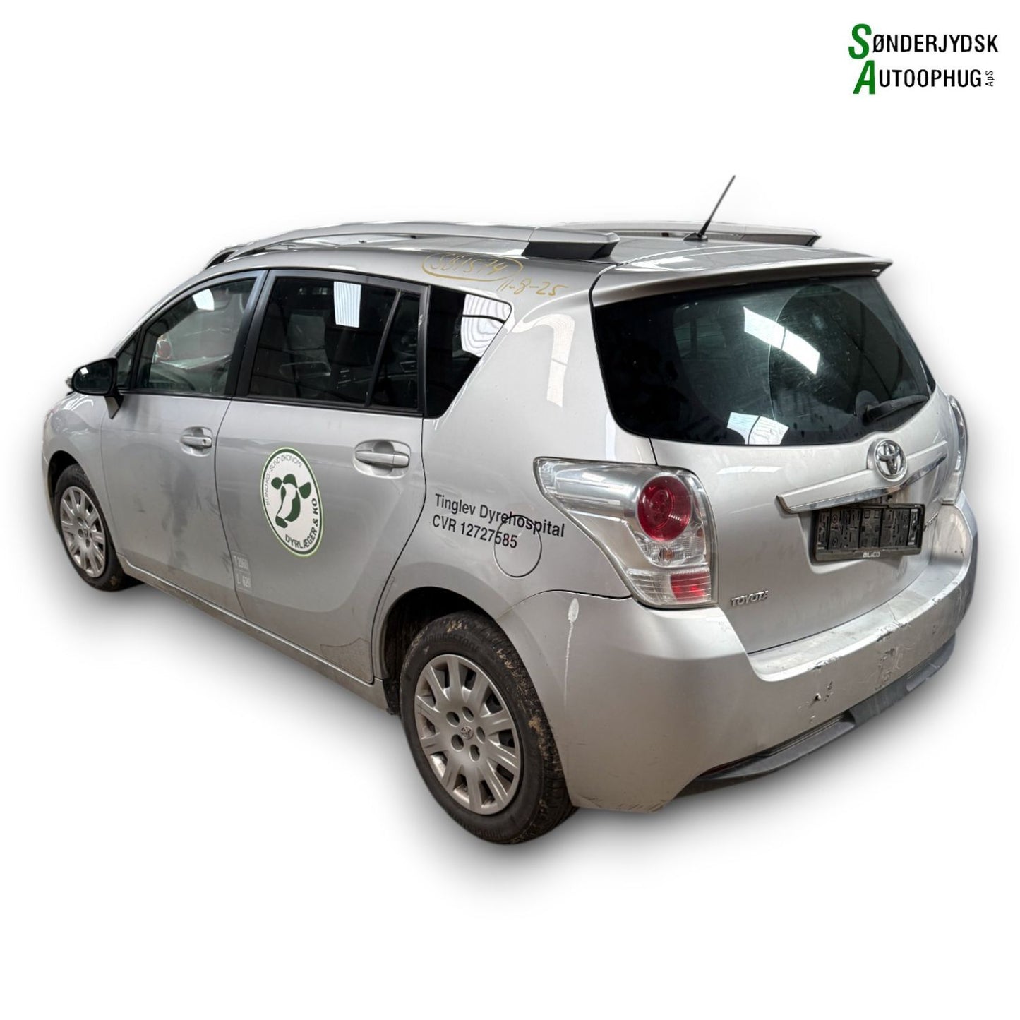 Toyota Verso Pluk-Selv-Bil Med OEM Nr. Ophugger Fra Toyota Ophugger