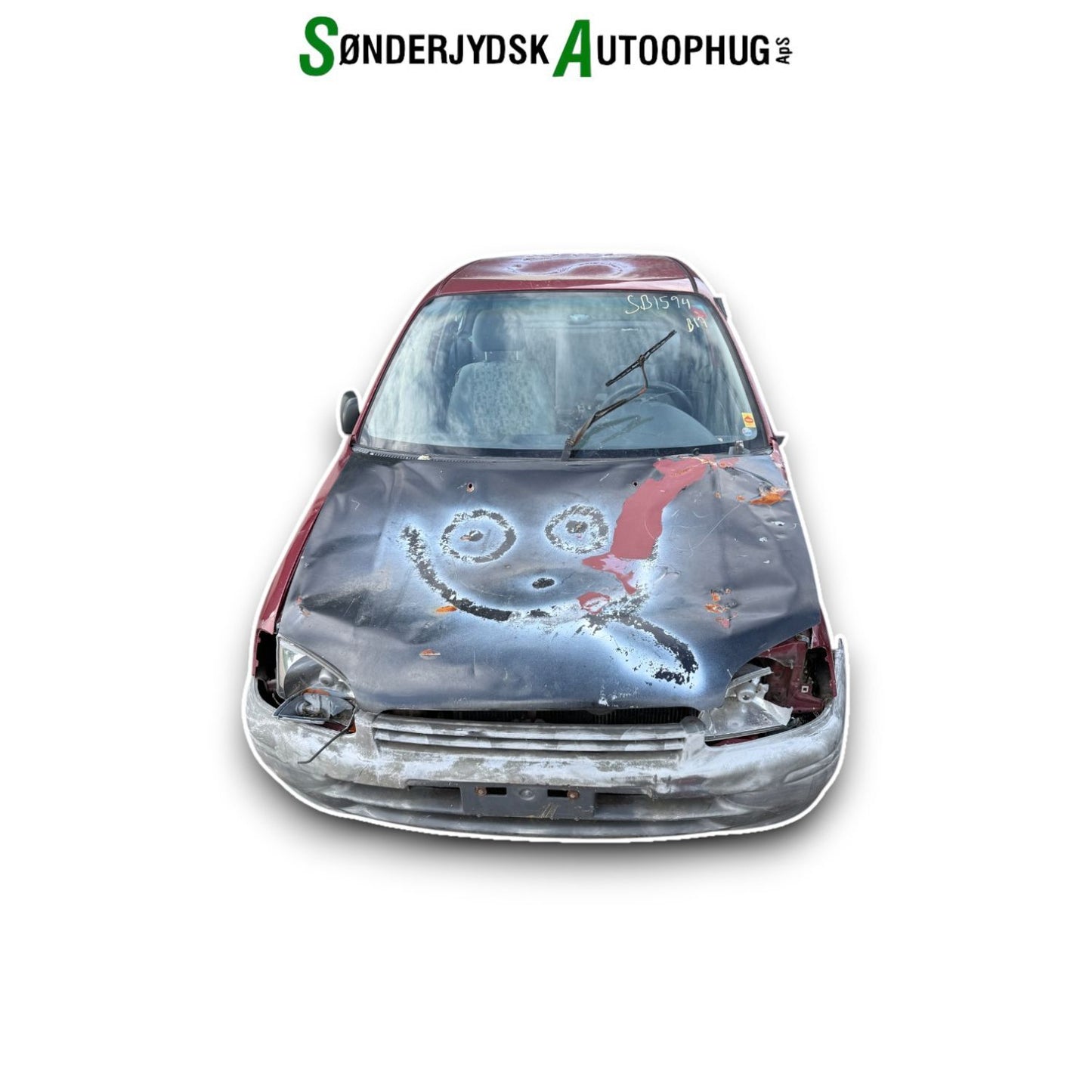 Toyota Starlet EP90 Pluk-Selv-Bil Med OEM Nr. Ophugger Fra Toyota Ophugger