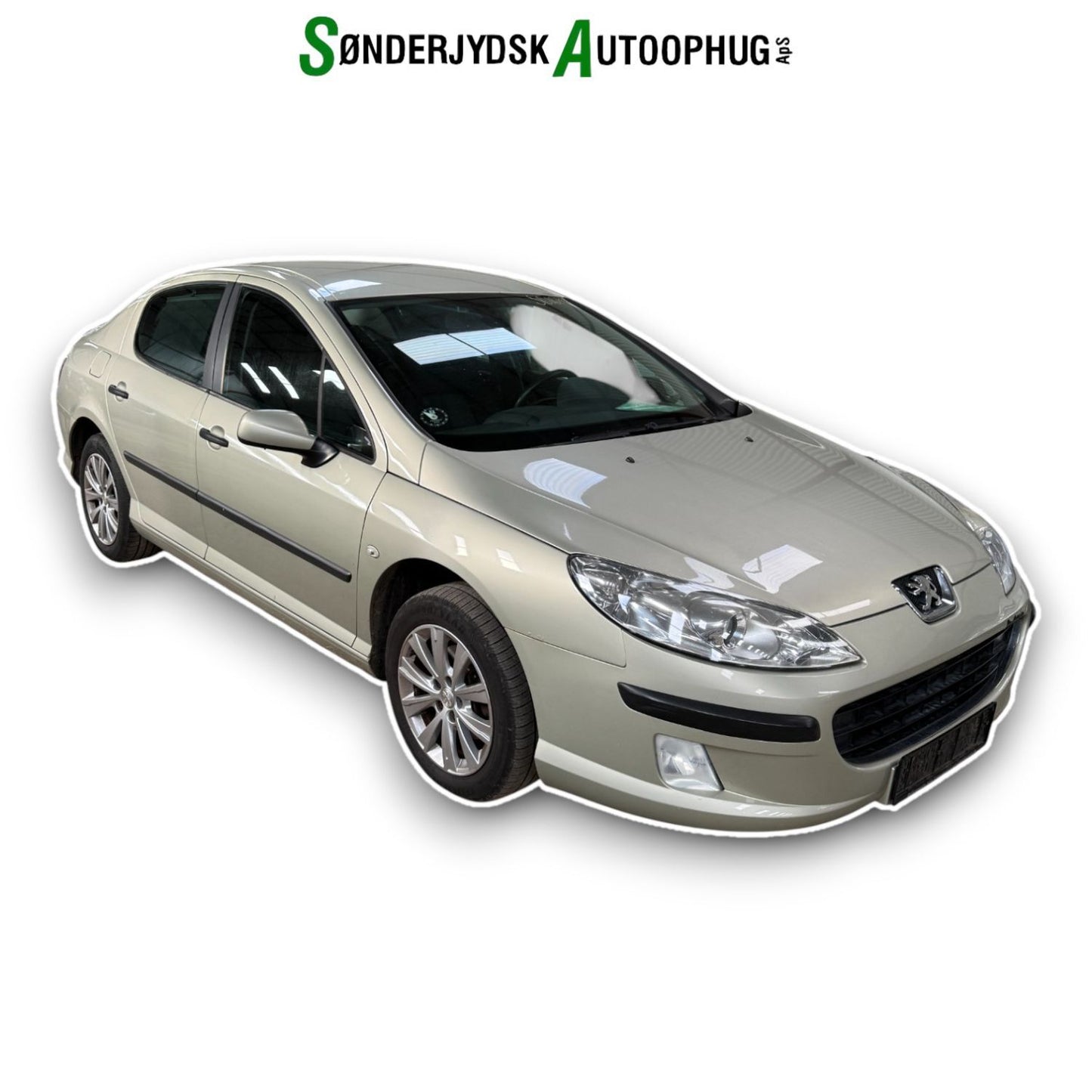 Peugeot 407 Pluk-Selv-Bil Med OEM Nr. Ophugger Fra Peugeot Ophugger