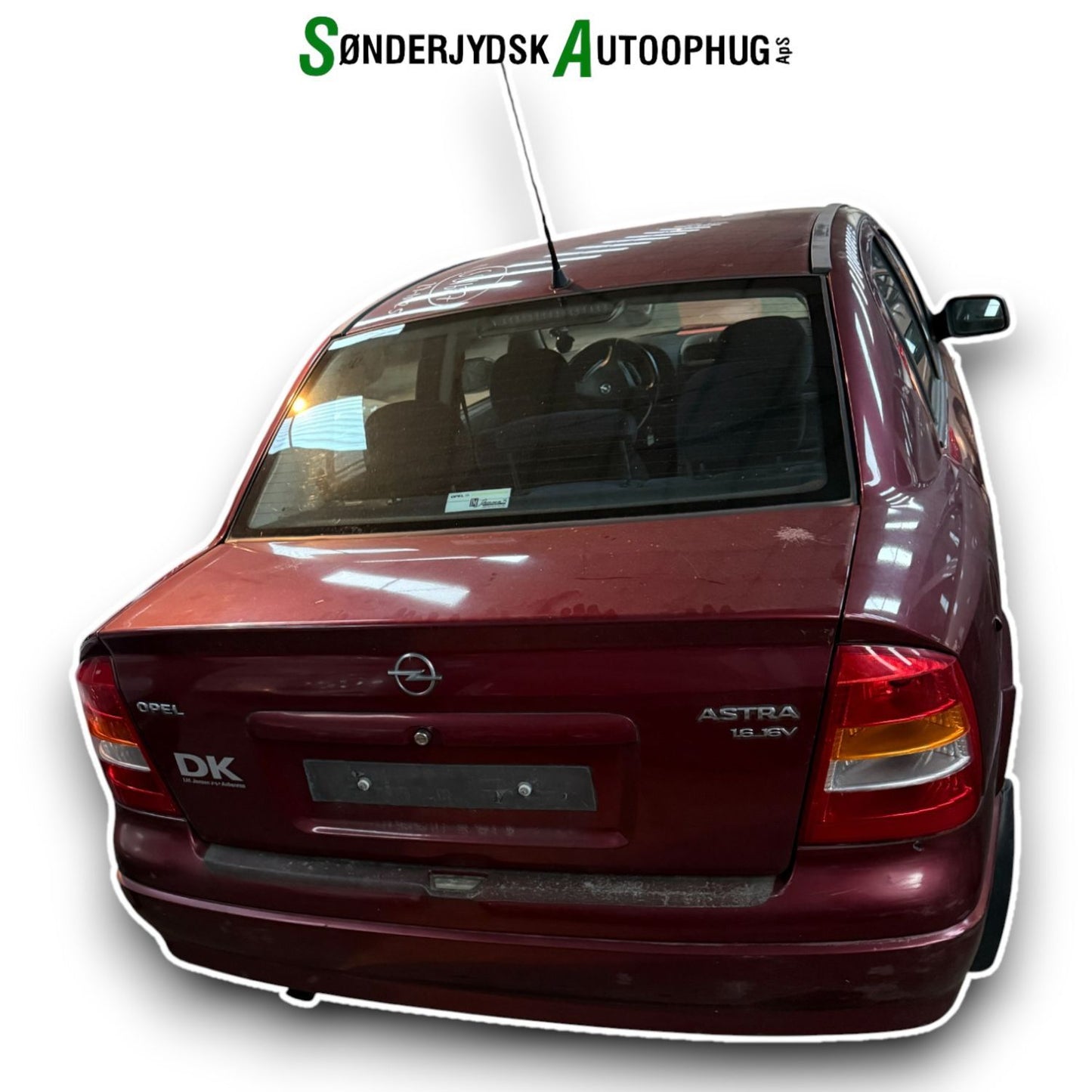 Opel Astra G Pluk-Selv-Bil Med OEM Nr. Ophugger Fra Opel Ophugger