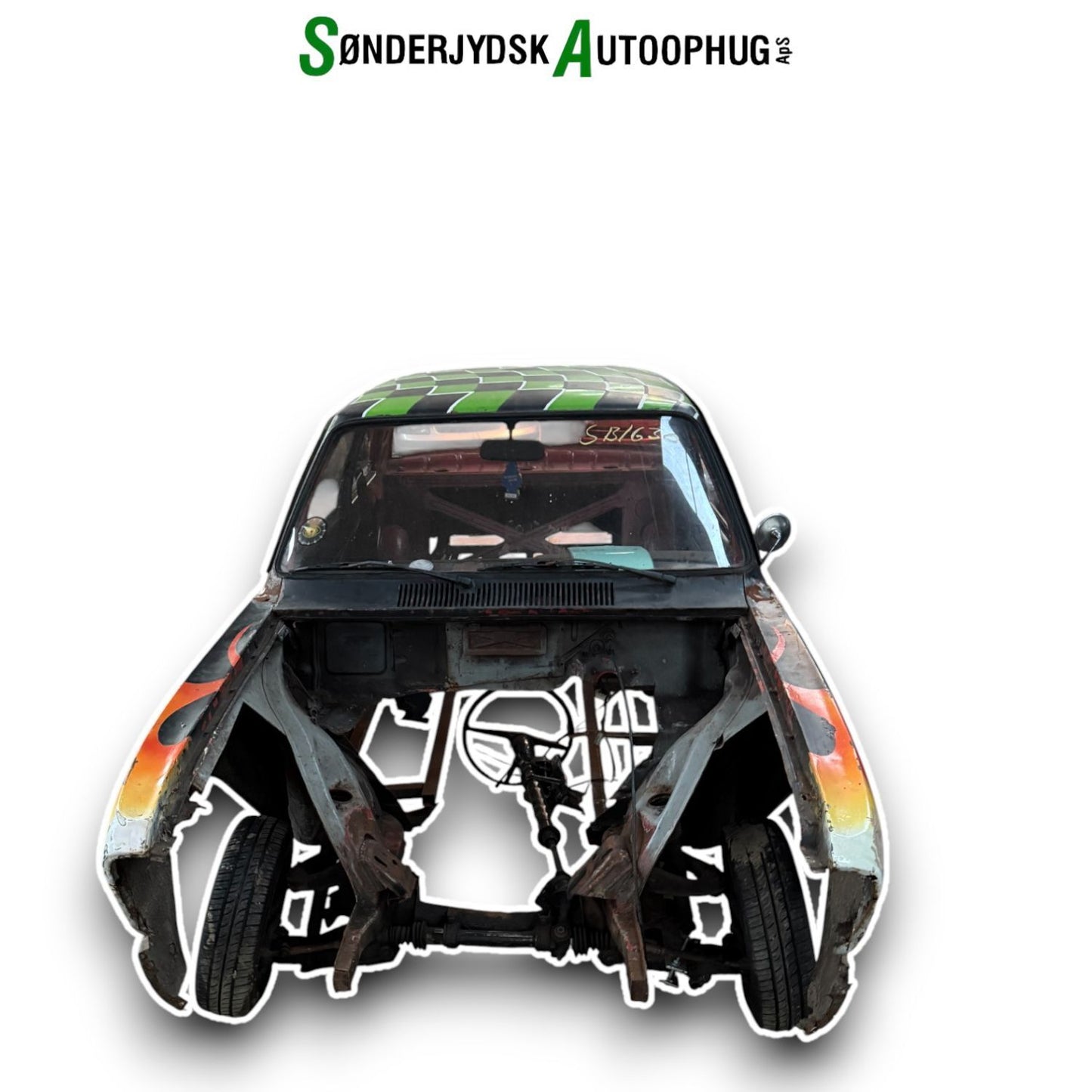 Opel Kadett B Pluk-Selv-Bil Med OEM Nr. Ophugger Fra Opel Ophugger