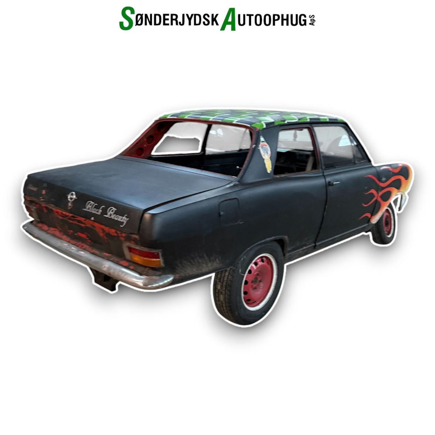 Opel Kadett B Pluk-Selv-Bil Med OEM Nr. Ophugger Fra Opel Ophugger