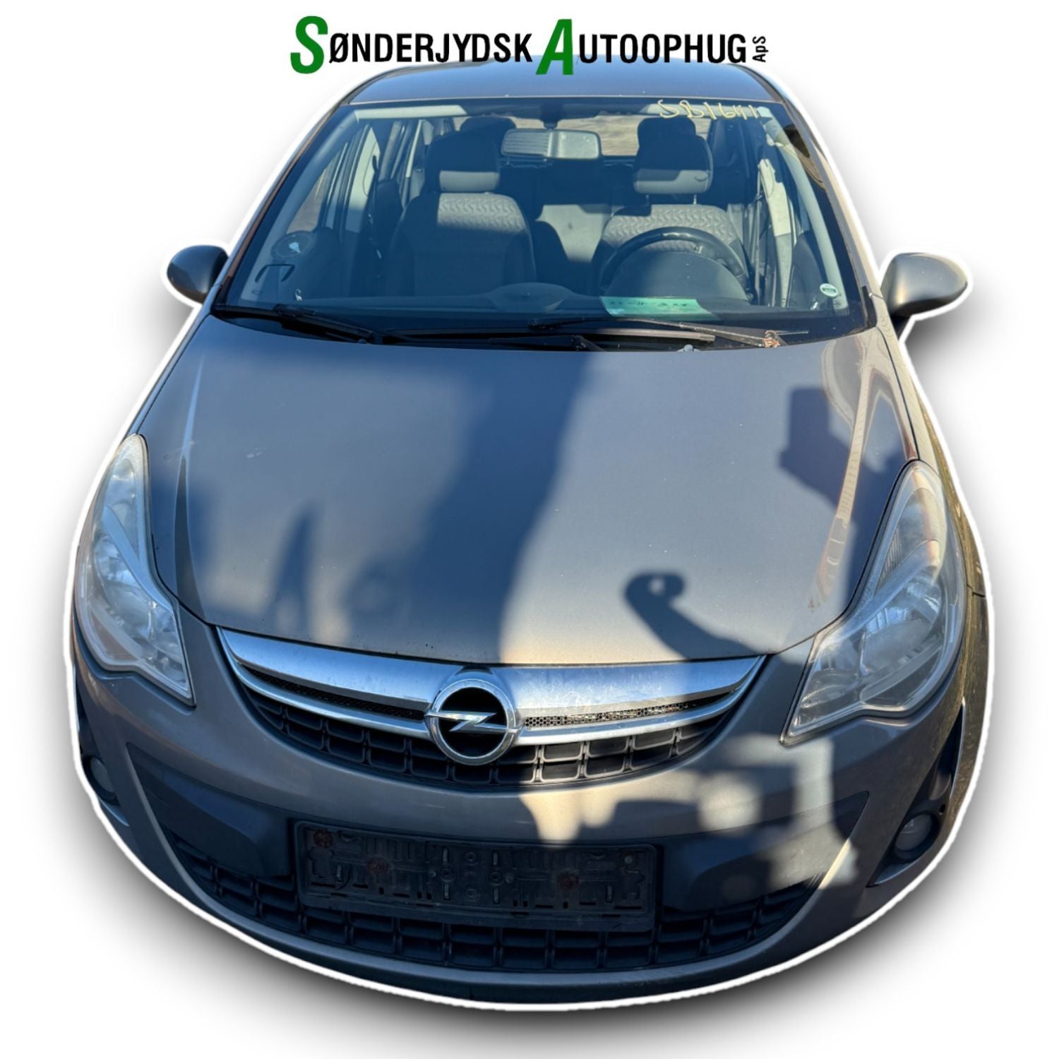 Opel Corsa D Pluk-Selv-Bil Med OEM Nr. Ophugger Fra Opel Ophugger