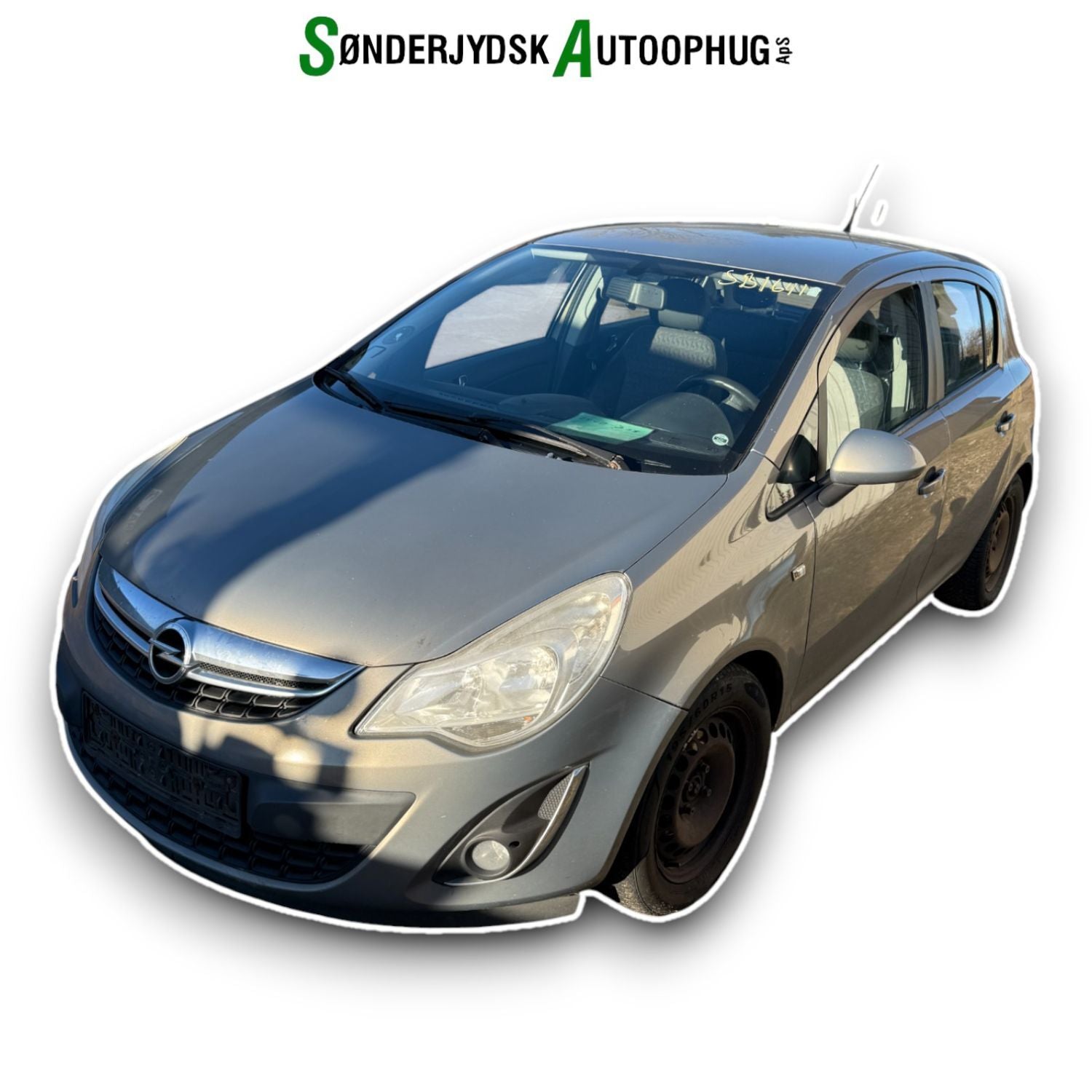 Opel Corsa D Pluk-Selv-Bil Med OEM Nr. Ophugger Fra Opel Ophugger