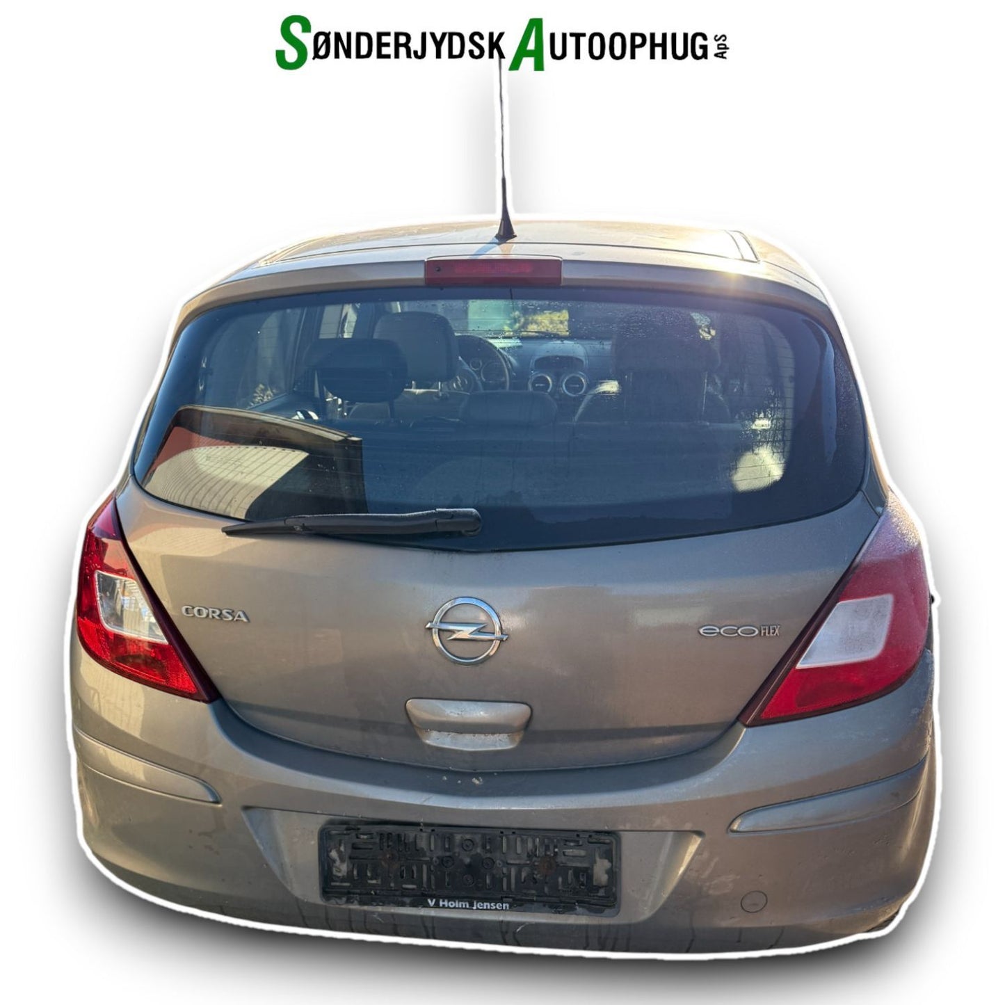 Opel Corsa D Pluk-Selv-Bil Med OEM Nr. Ophugger Fra Opel Ophugger