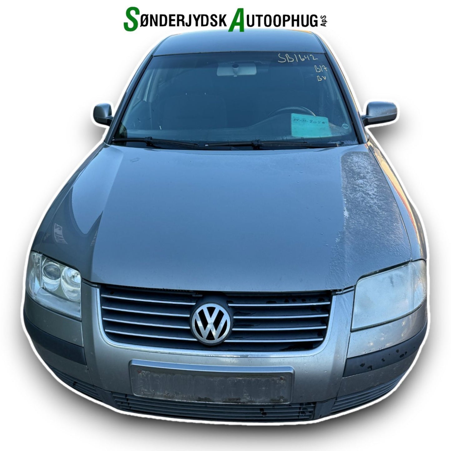 VW Passat 3B Pluk-Selv-Bil Med OEM Nr. Ophugger Fra VW Ophugger